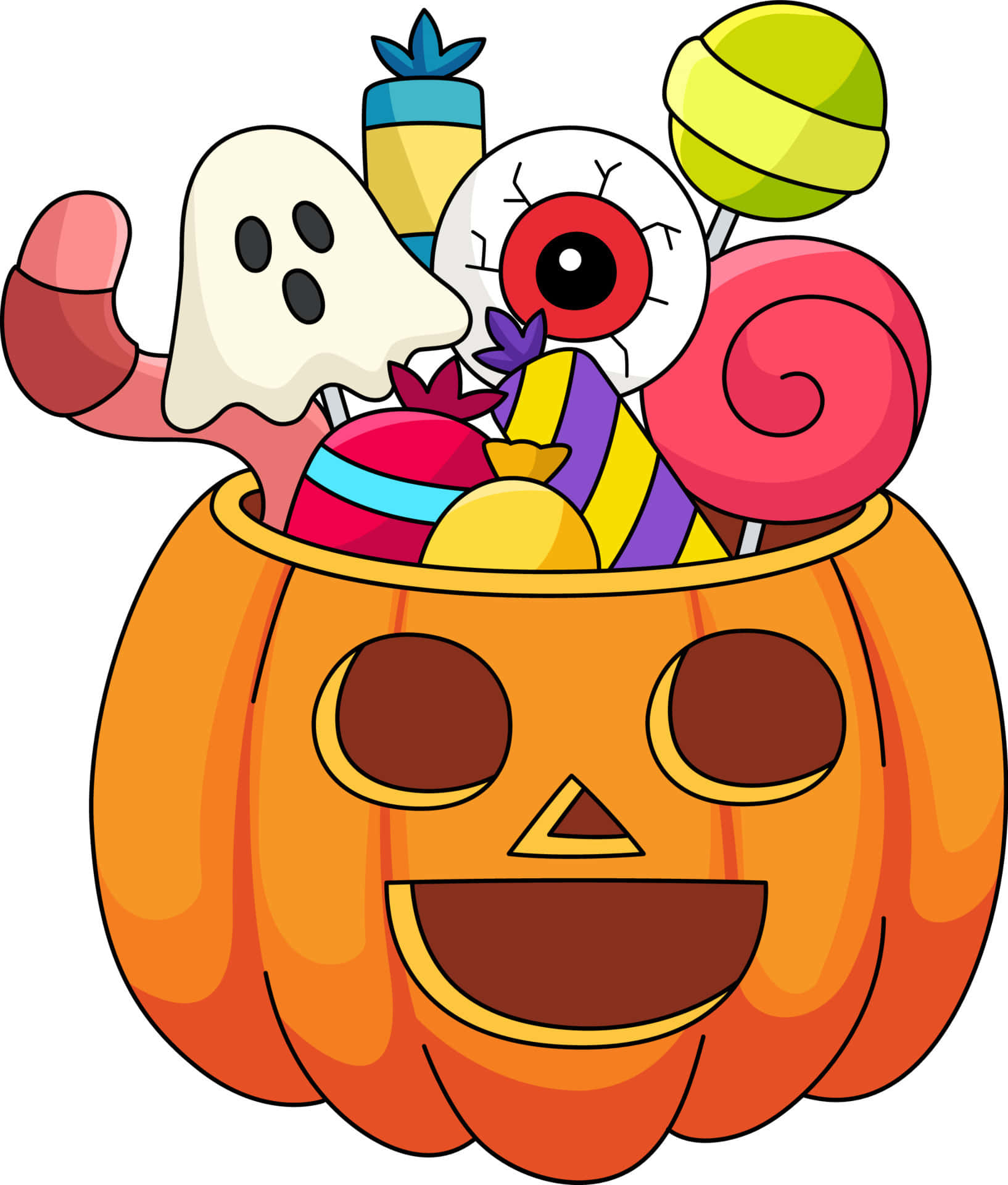 Casă bântuită plină de surprize înfricoșătoare într-o noapte de Halloween sinistră! Fundal