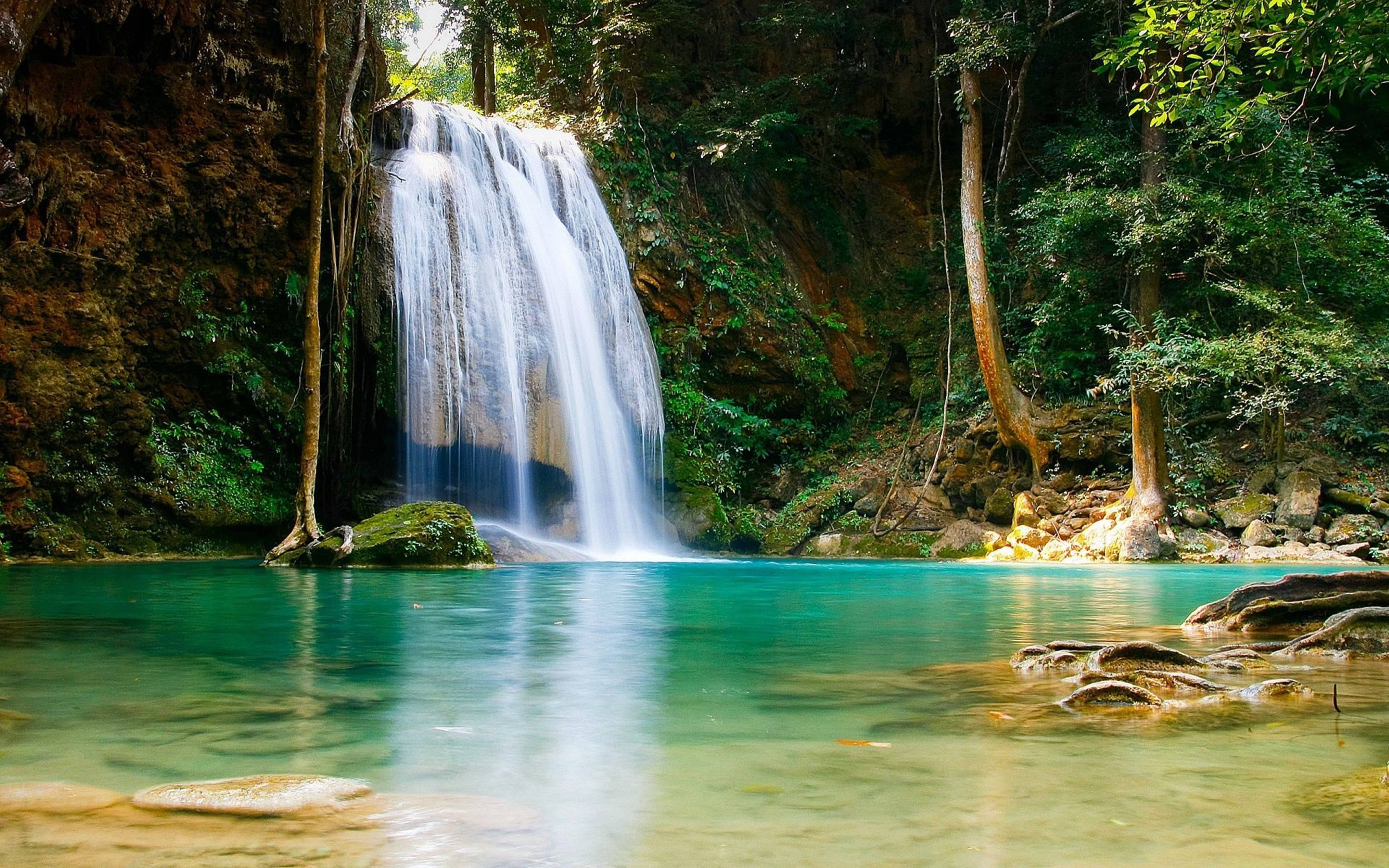 Cascada Erawan – Uimitoare HD Fundal