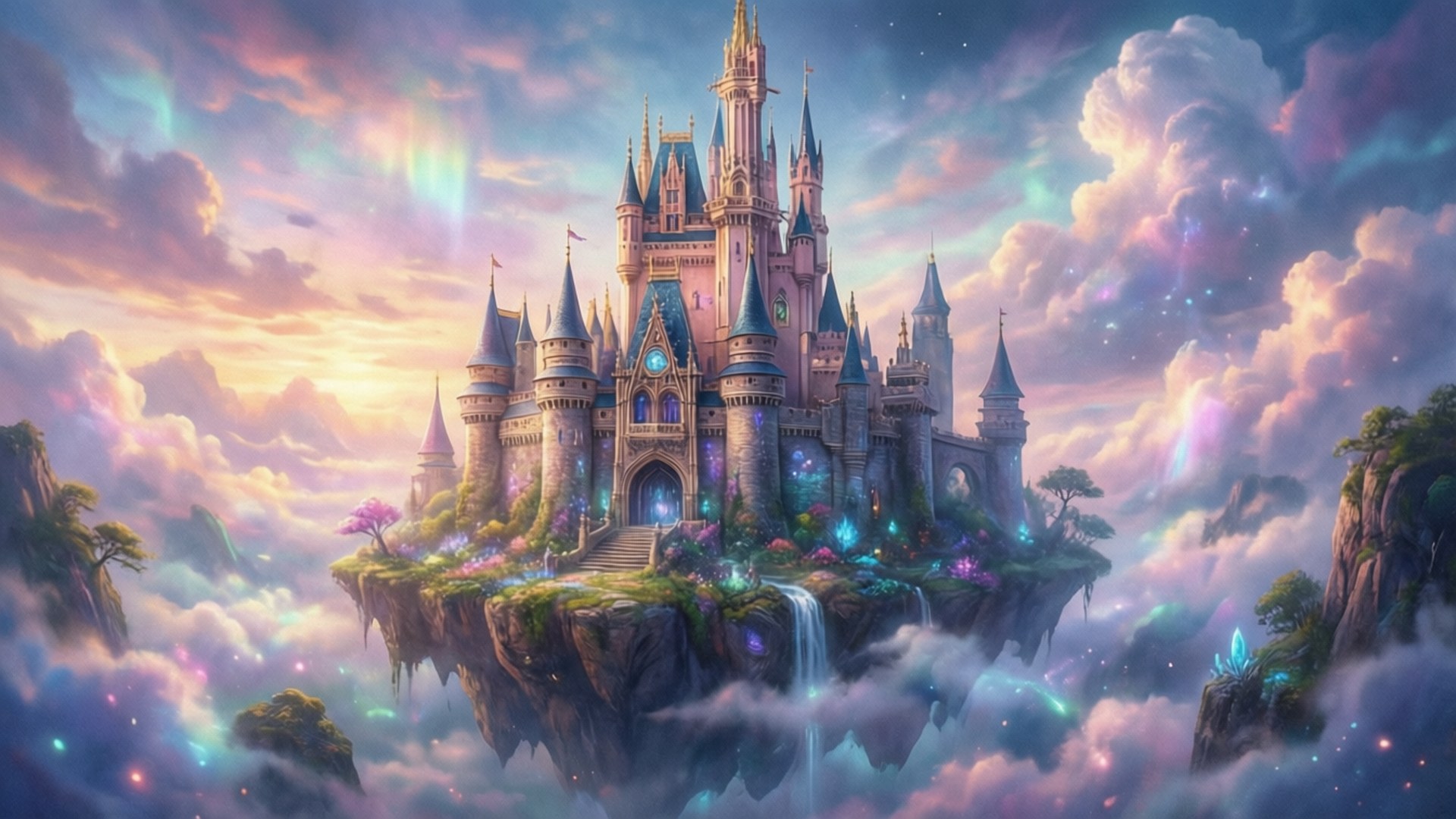 Castel Fantasmal Plutitor Fundal