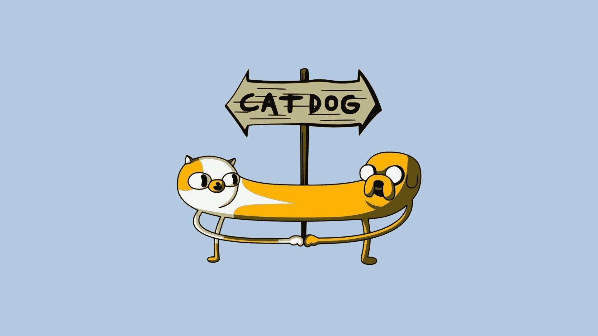 CatDog desen animat Fundal
