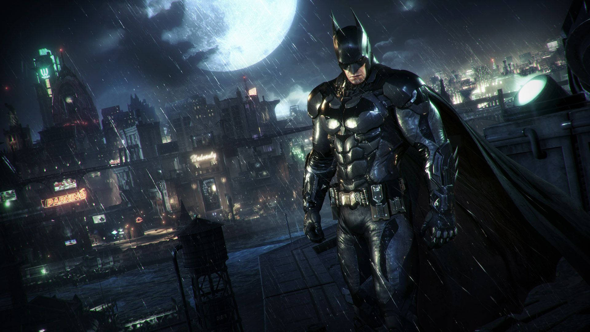 Căzând în Umbre – Batman în Arkham Knightfall Fundal