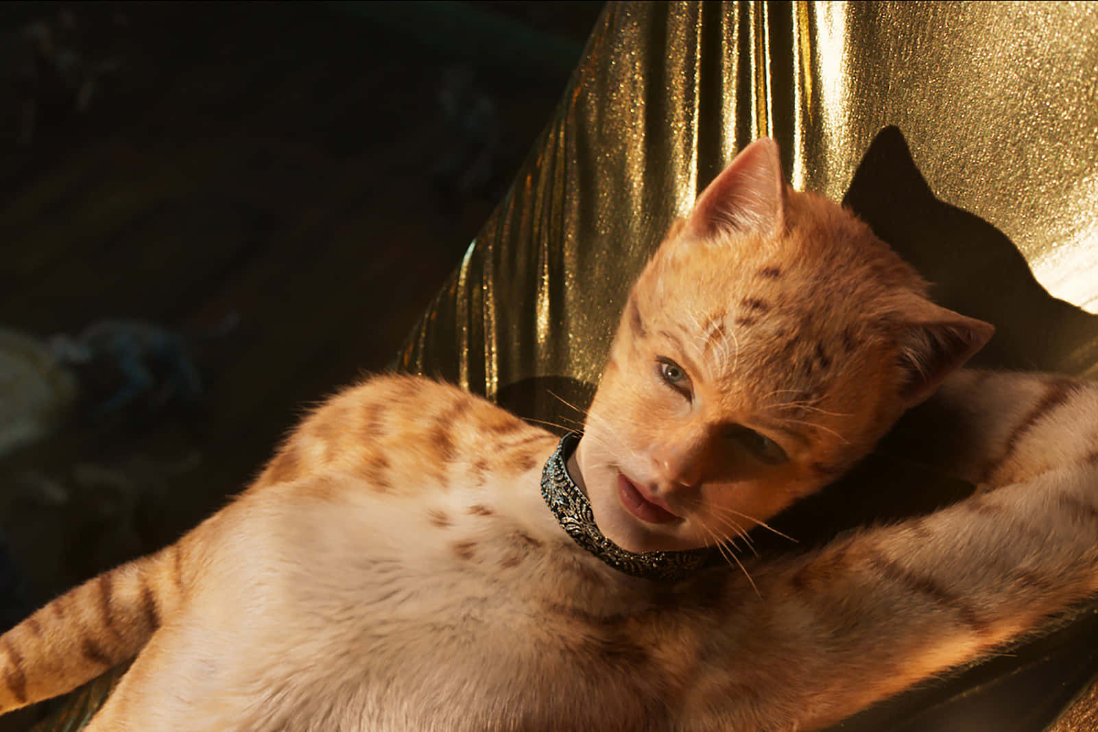 Cea mai amuzantă poză cu Taylor Swift din Cats Fundal