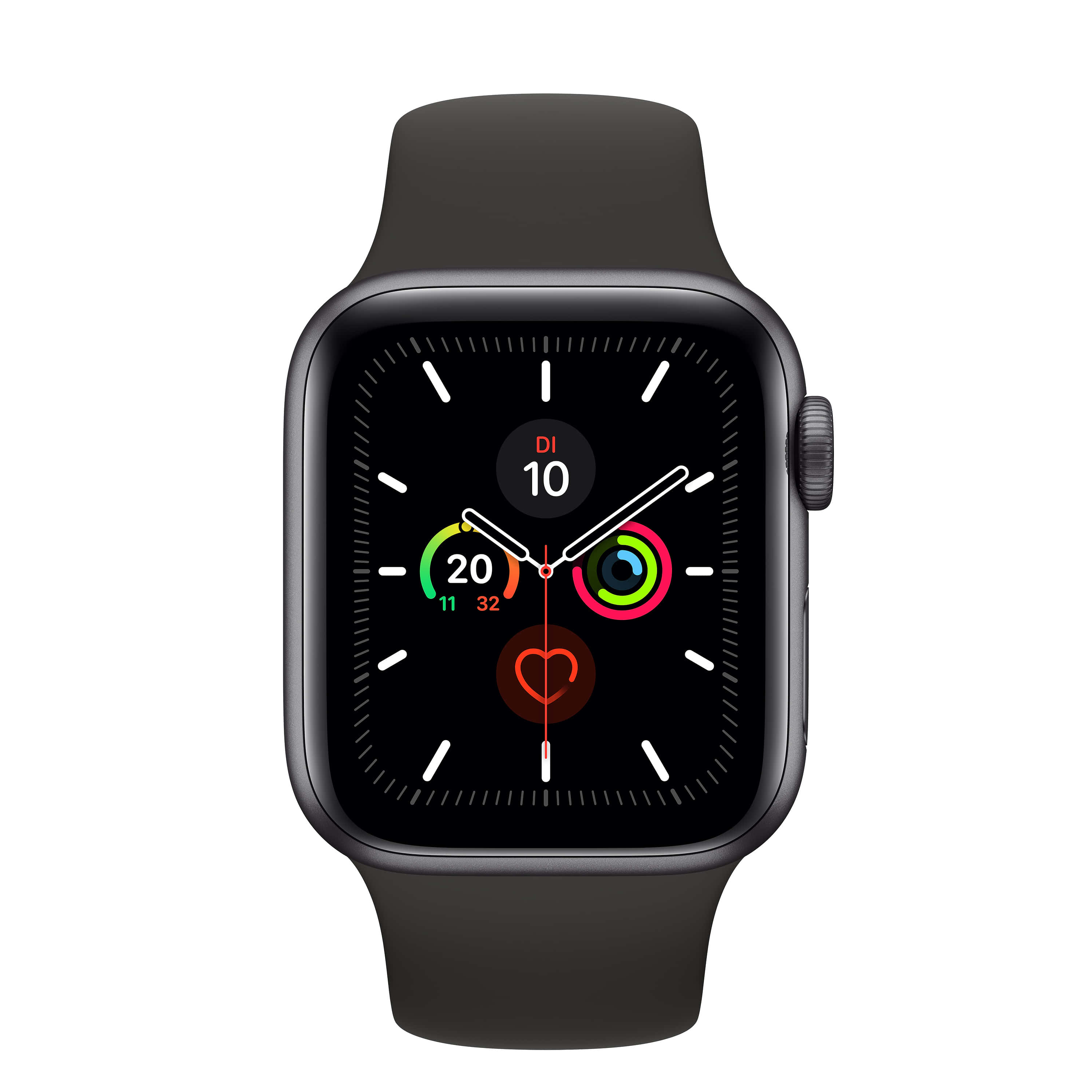 ceas apple series 5 - negru Fundal