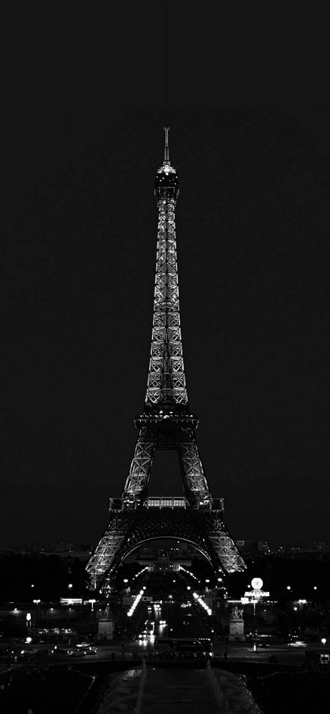 Cel mai bun iPhone întunecat Paris Fundal