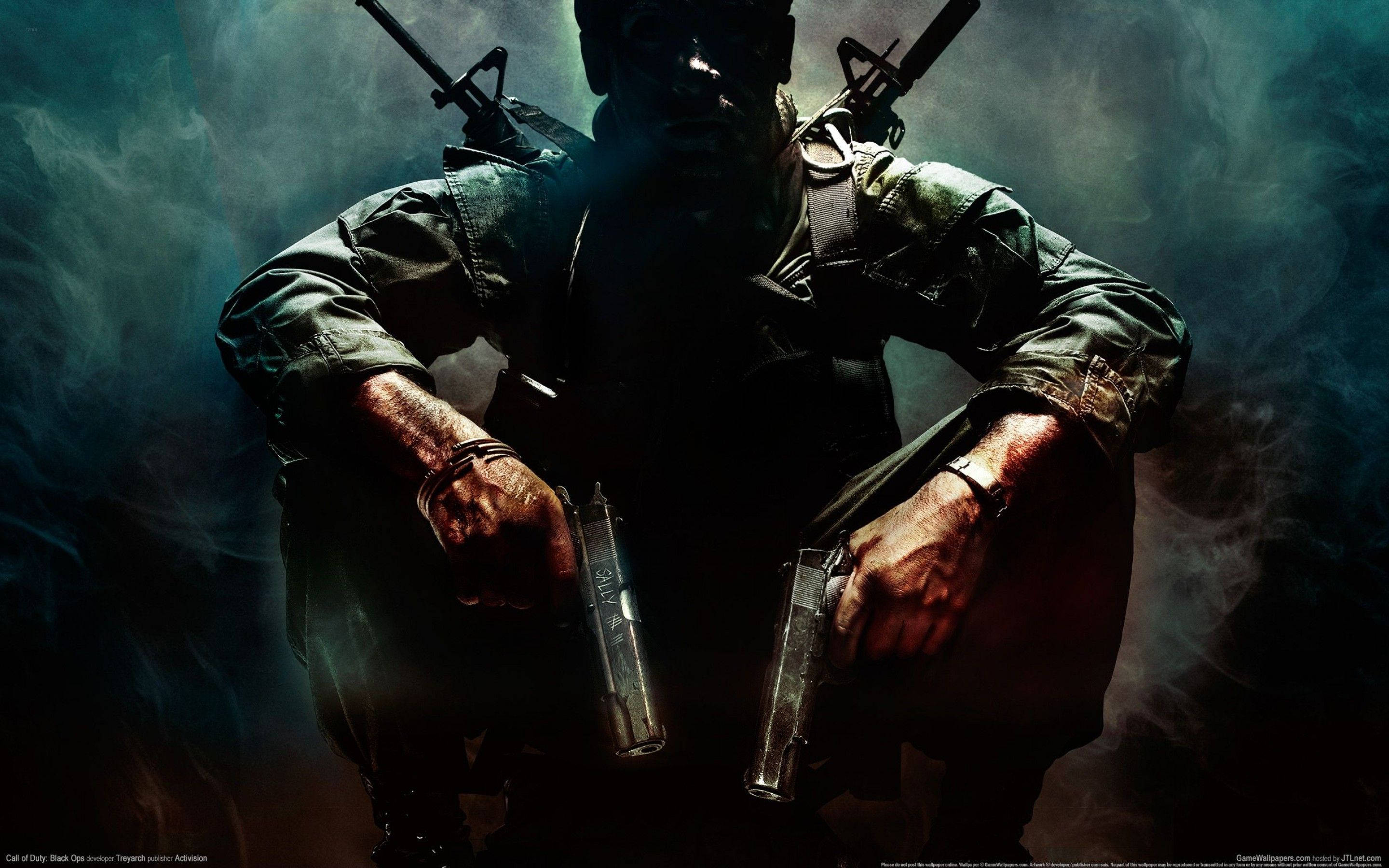 Cel mai bun joc 3D COD: Black Ops Fundal
