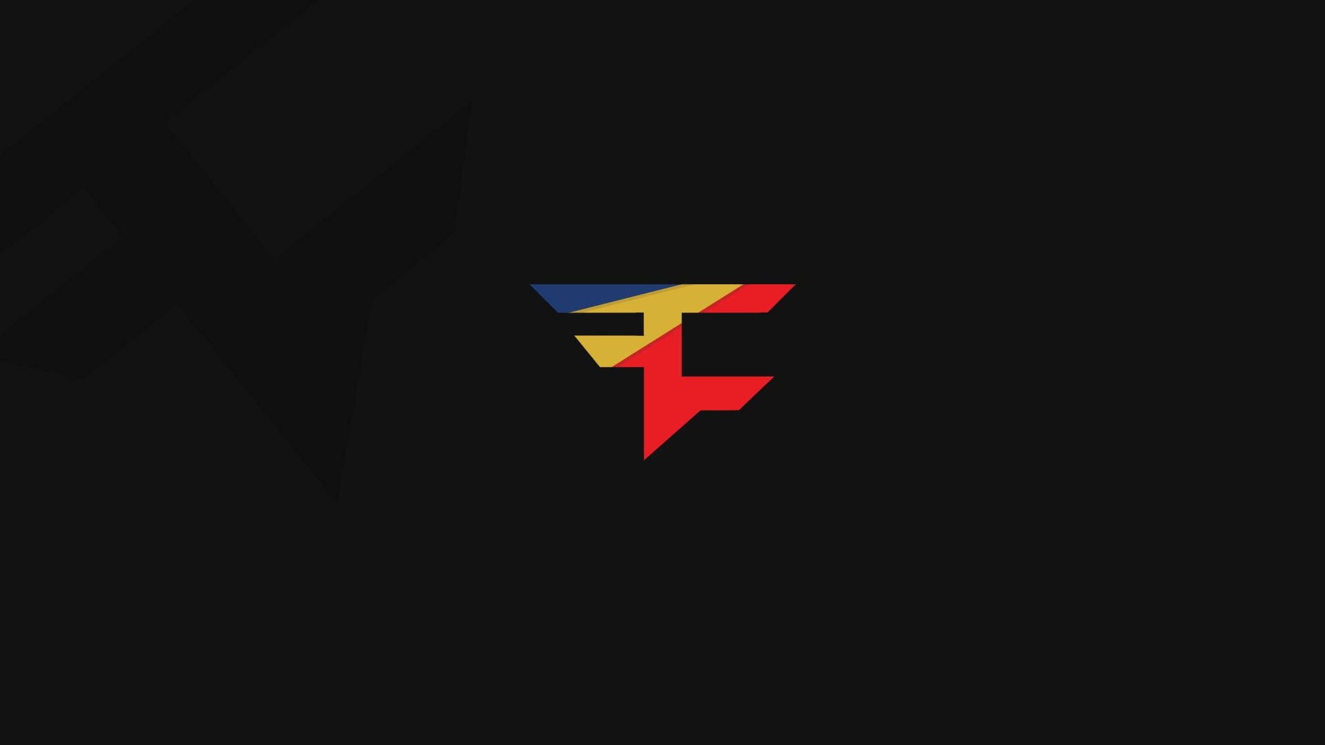 Cel mai bun logo Faze colorat și grozav Fundal