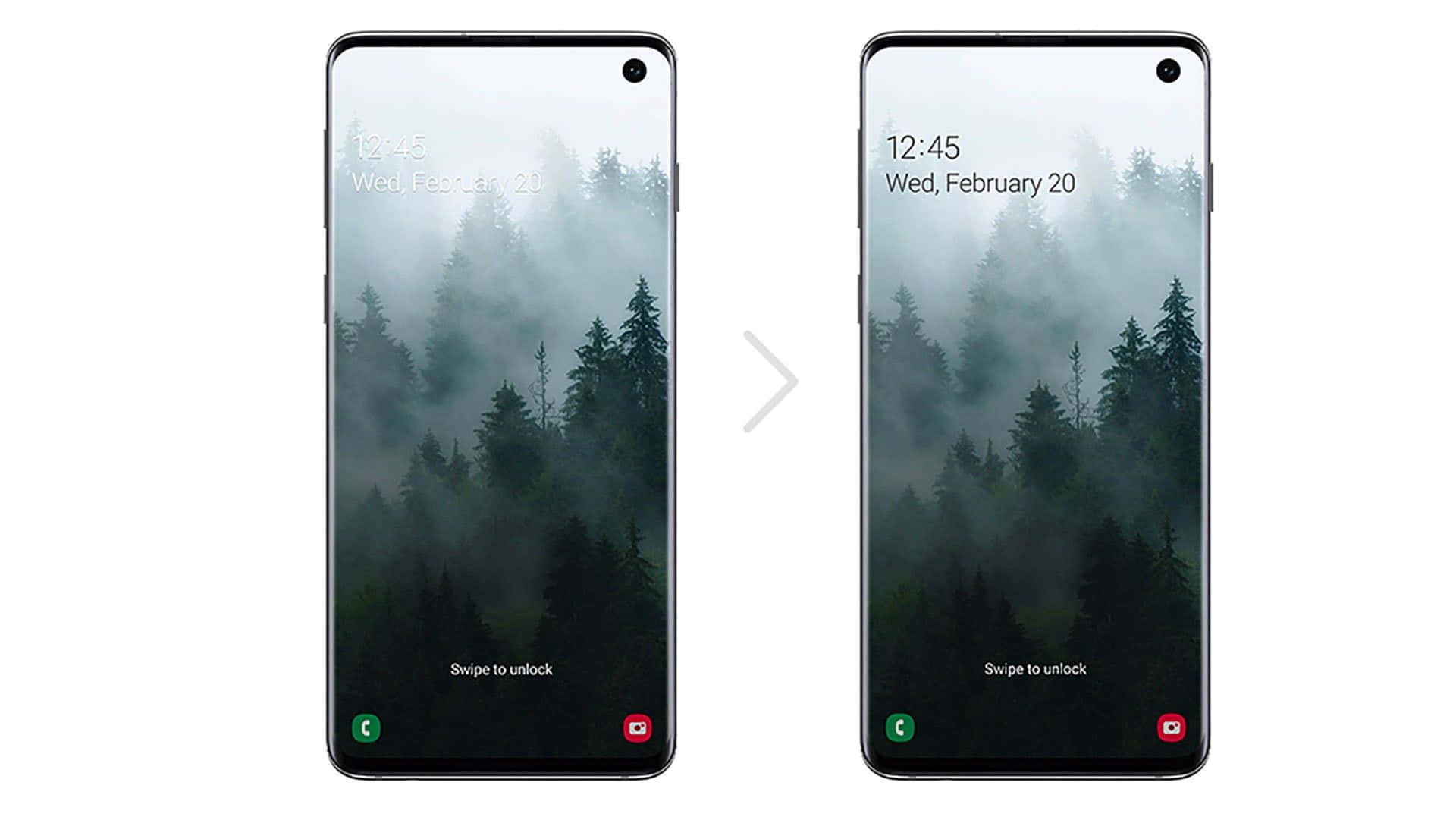 Cele mai revoluționare caracteristici ale Samsung Galaxy S10 într-o singură imagine. Fundal