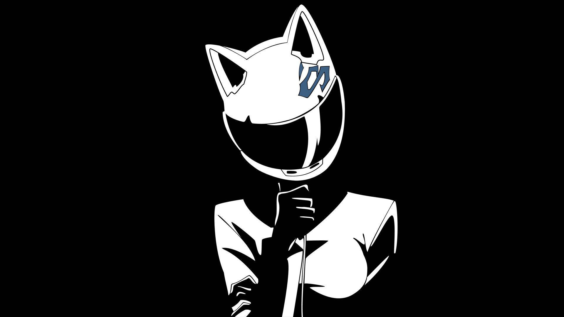 Celty Sturluson Anime Negru Fundal