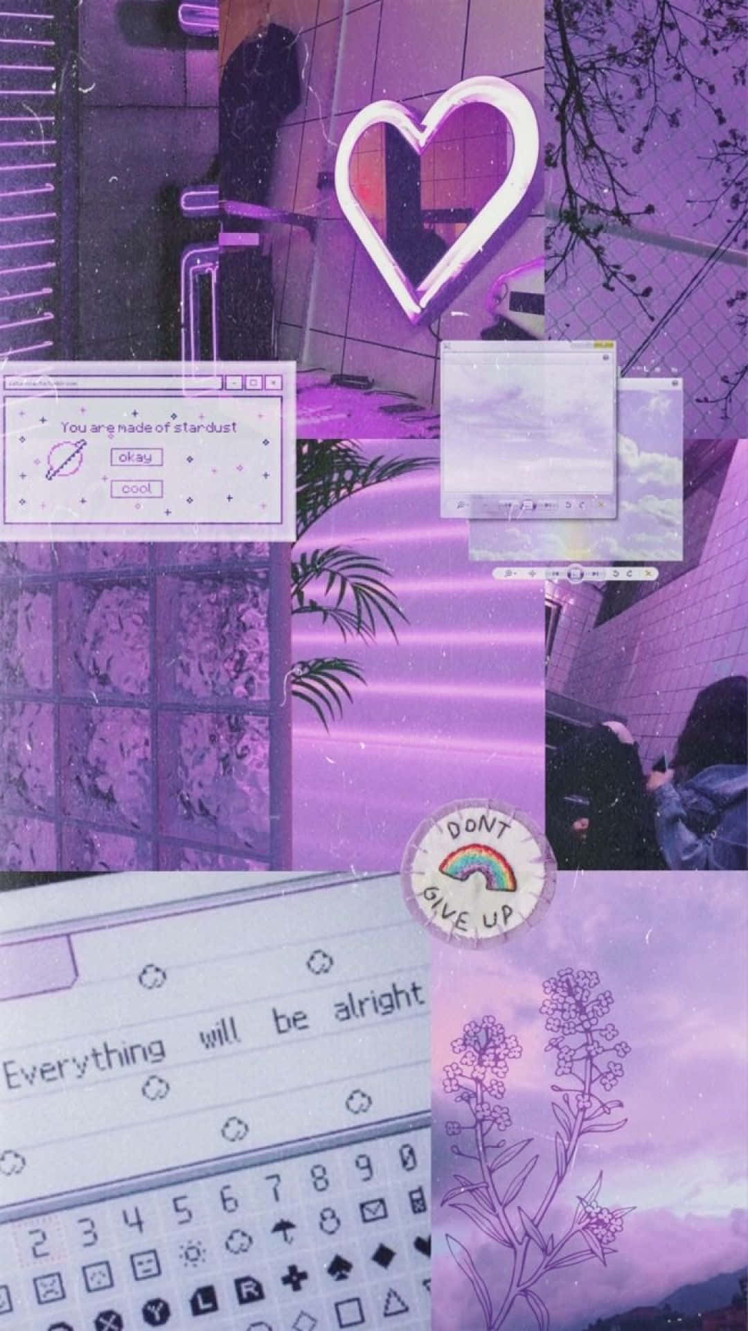 Cer Aesthetic Moale de Vis Fundal