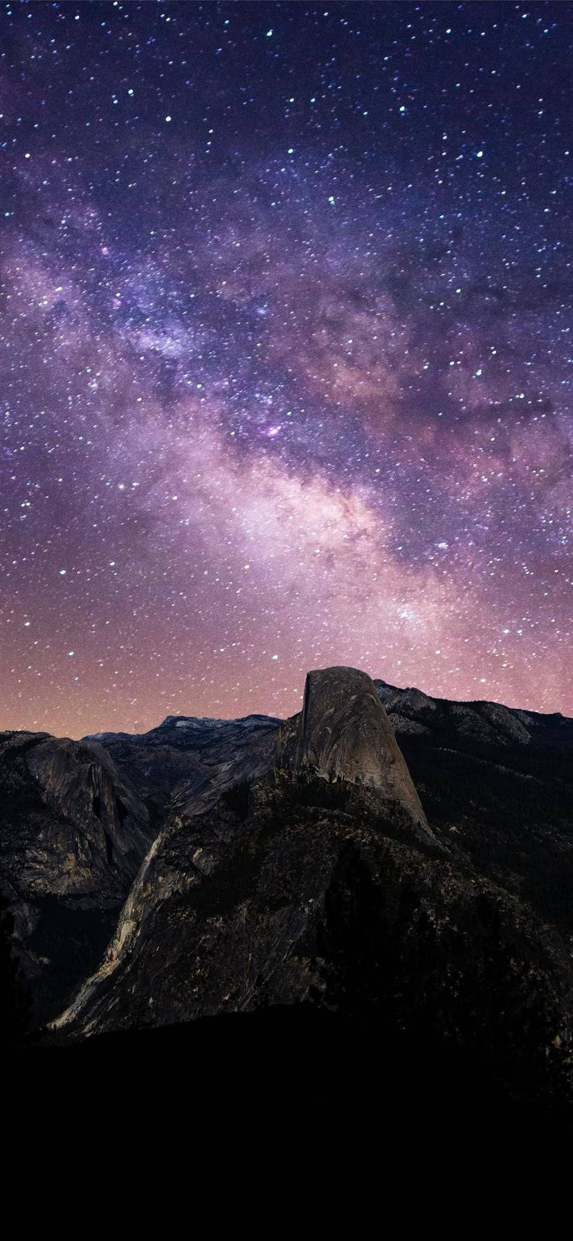 Cer Galactic Estetic pentru iPhone Fundal