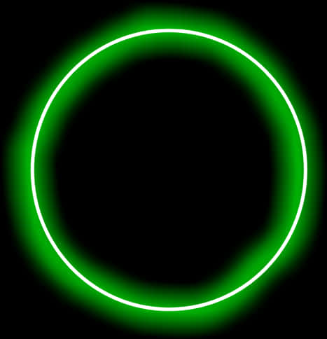Cerc abstract verde stralucitor Fundal