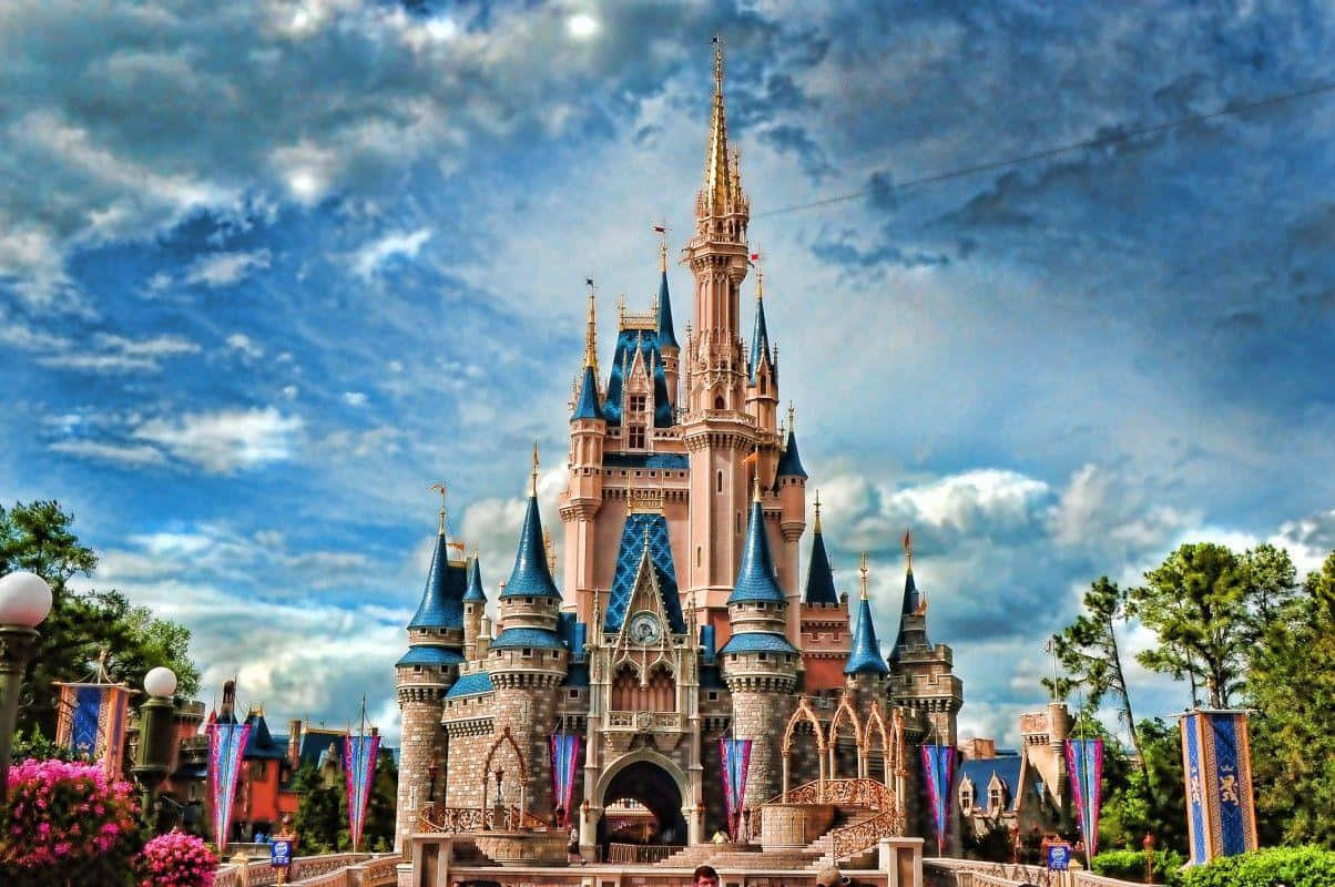 Cerul Estetic Disney World pentru Desktop Fundal