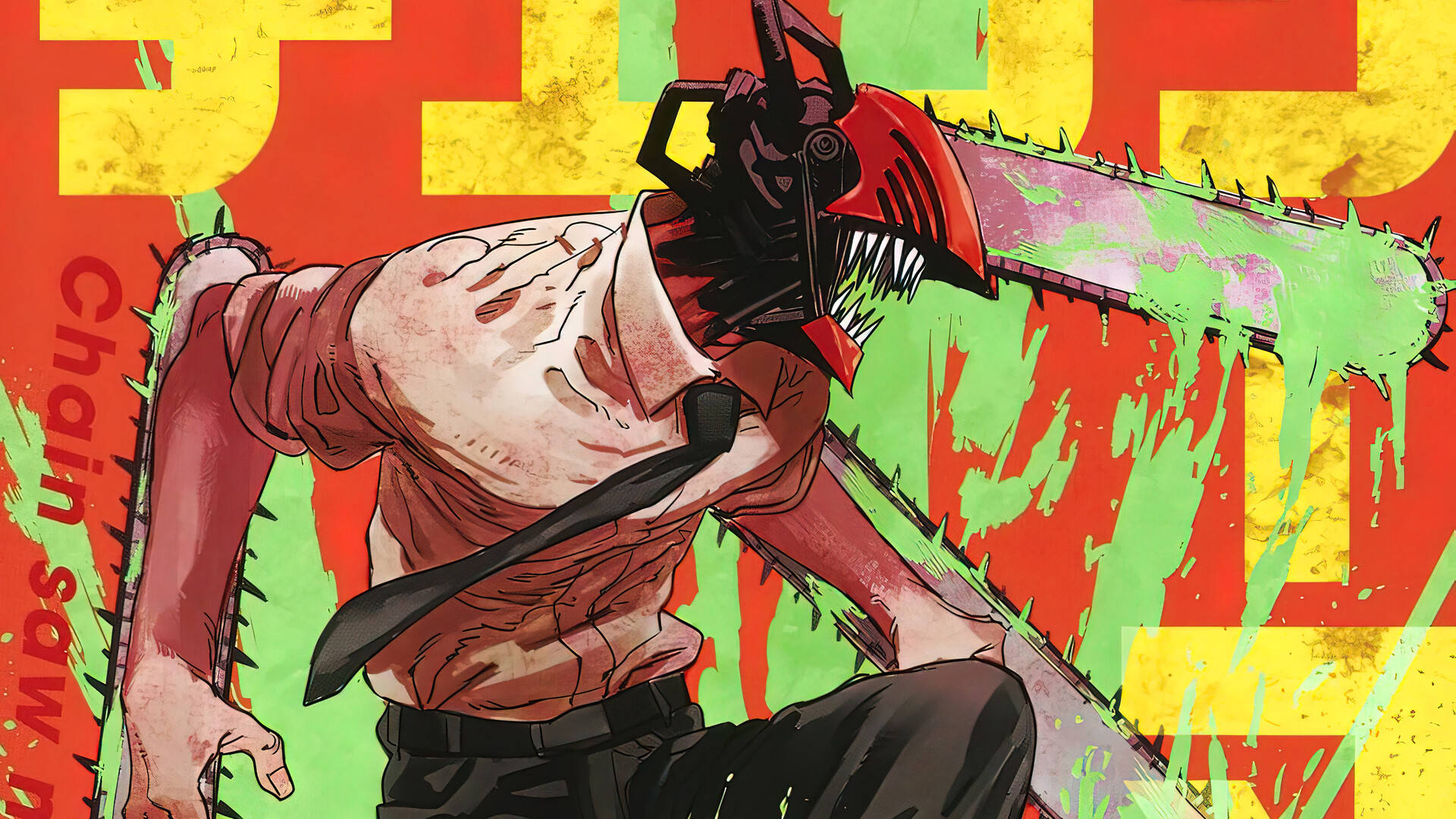 Chainsaw Man Denji Toate Animeurile Fundal