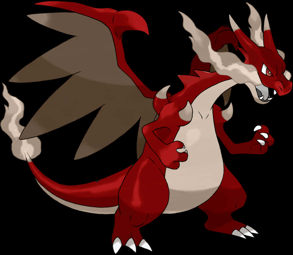 Charizard Pokemon Feroce — Anime cool GIF Fundal