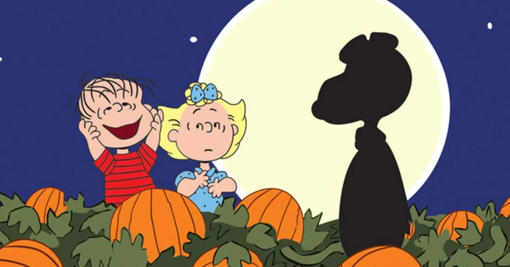 Charlie Brown sărbătorește Halloween-ul Fundal