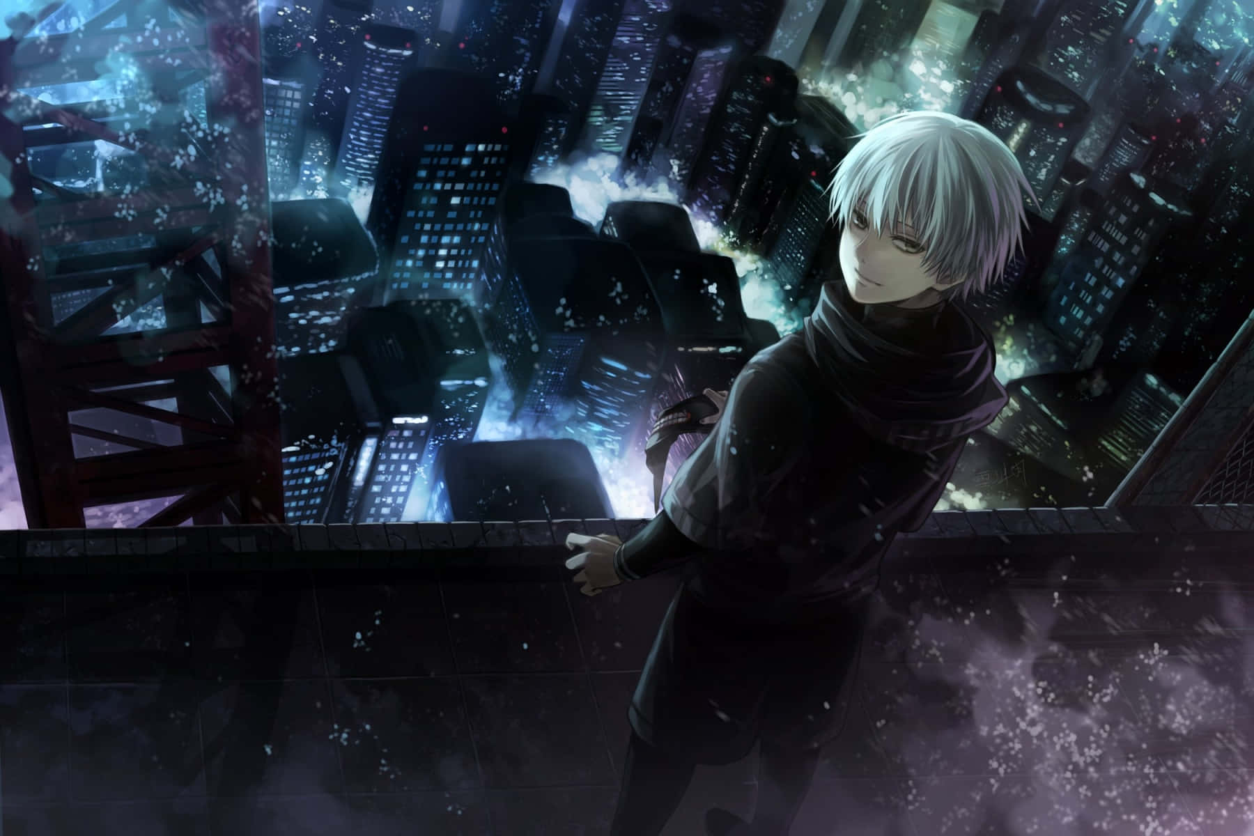 Chinuit de Societate – Tokyo Ghoul Fundal