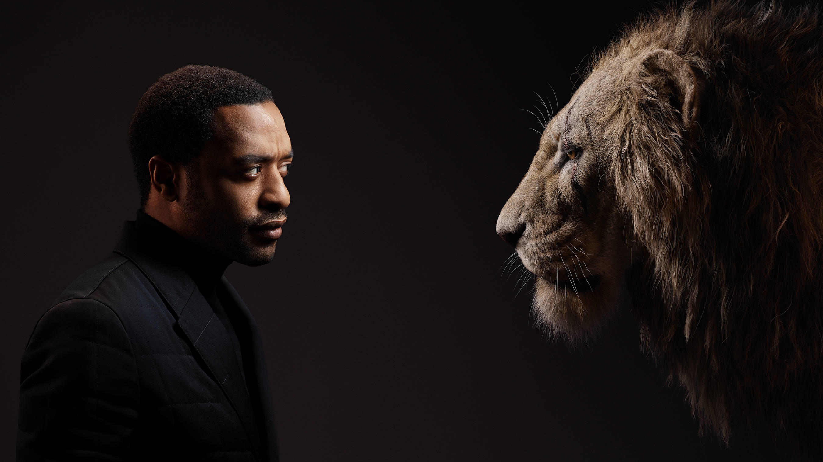 Chiwetel Ejiofor pentru filmul Regele Leu Fundal