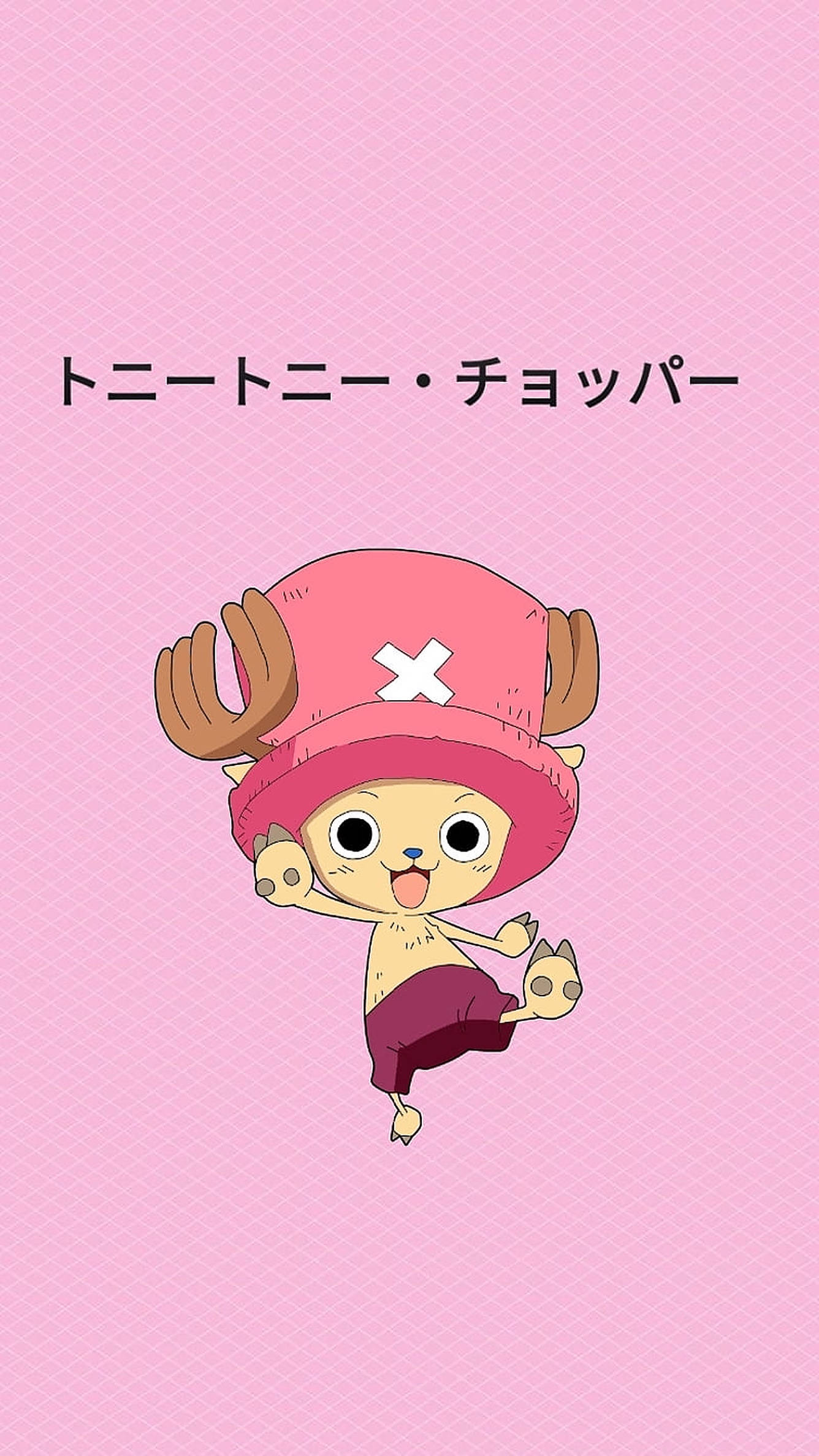 Chopper One Piece drăguț pentru iPhone Fundal