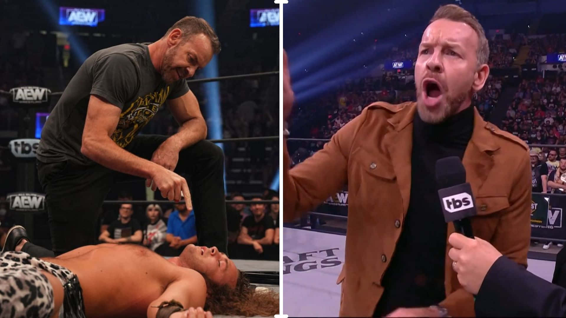 Christian Cage comentează knockdown-ul Fundal