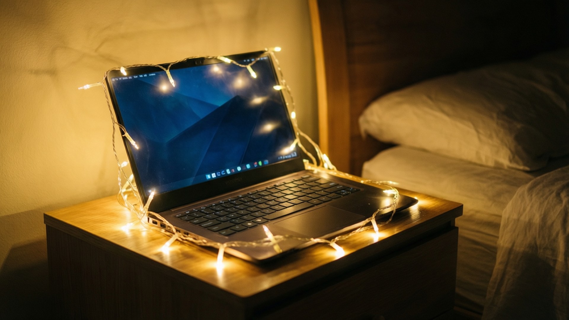 Chromebook Sfârâietor de Noapte Fundal