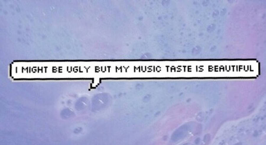 Citate Tumblr Estetice în Nuanțe de Lila Pastel Fundal