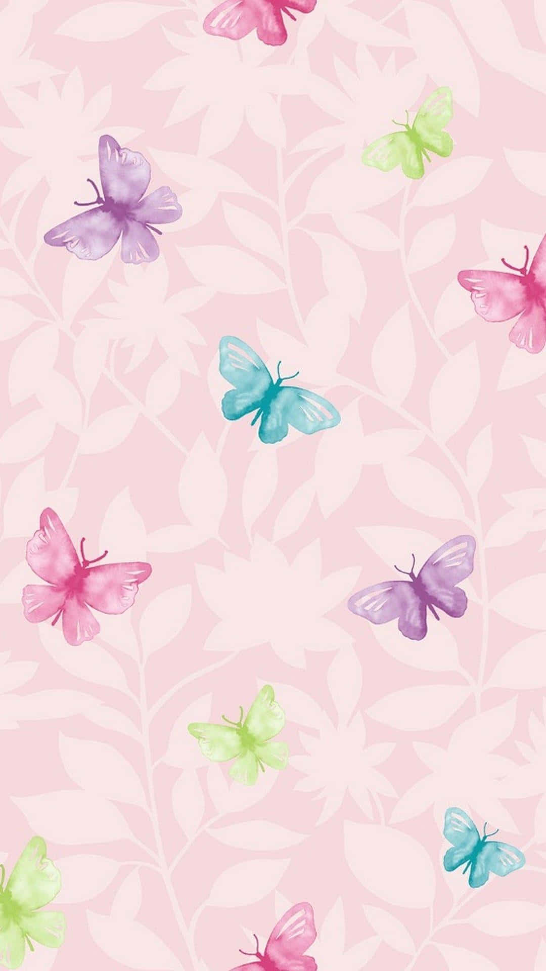 Clipart Fluture Mov Y2k Adorabil Fundal