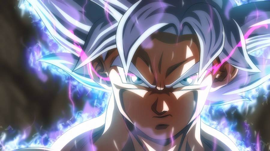 Closeup 3D Anime Goku 8K Fundal