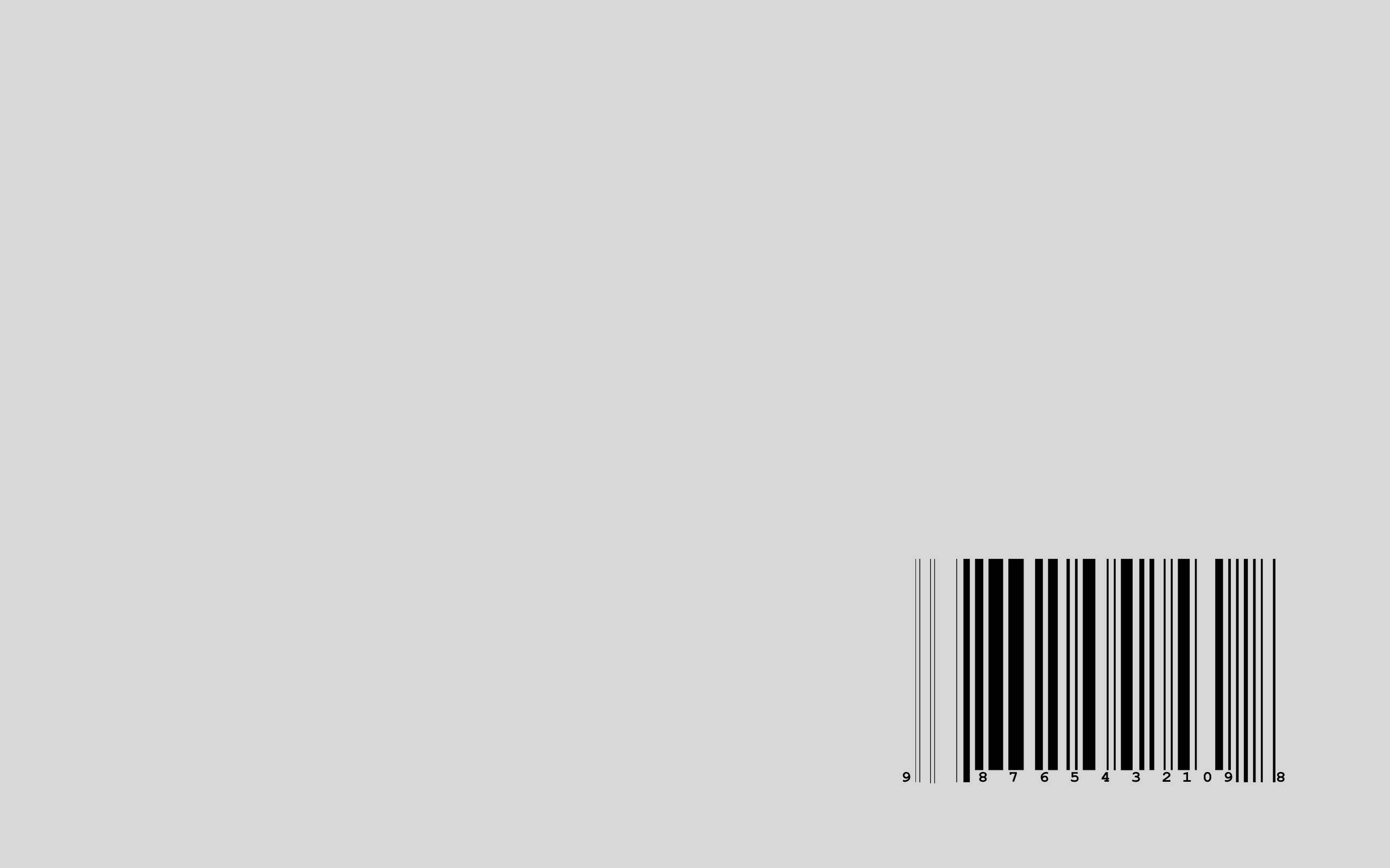 Cod de bare minimalist estetic pentru laptop Fundal
