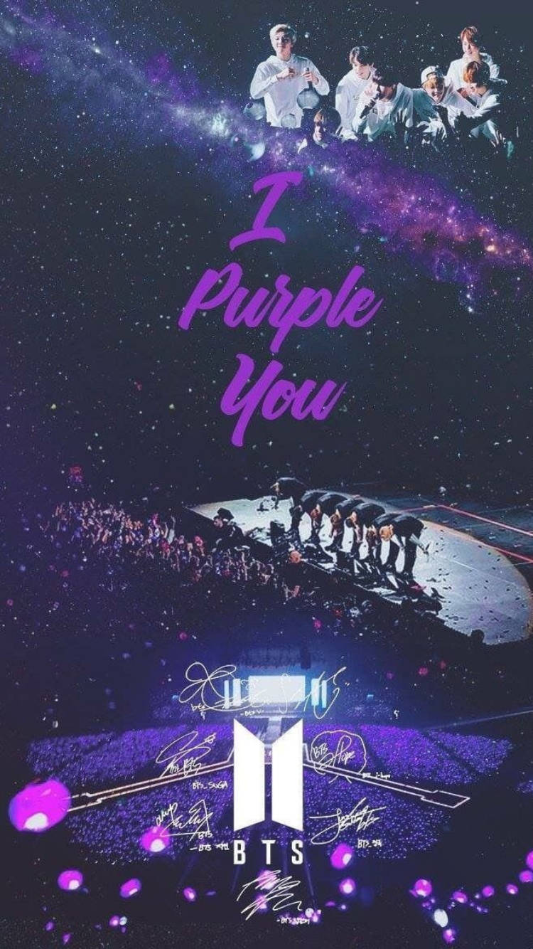 Colaj Concert I Purple You Fundal