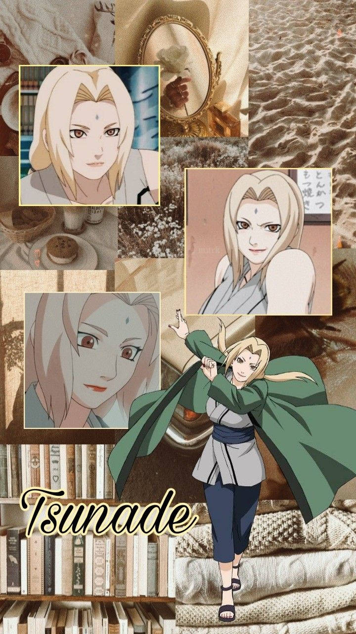 Colaj Estetic Tsunade Fundal