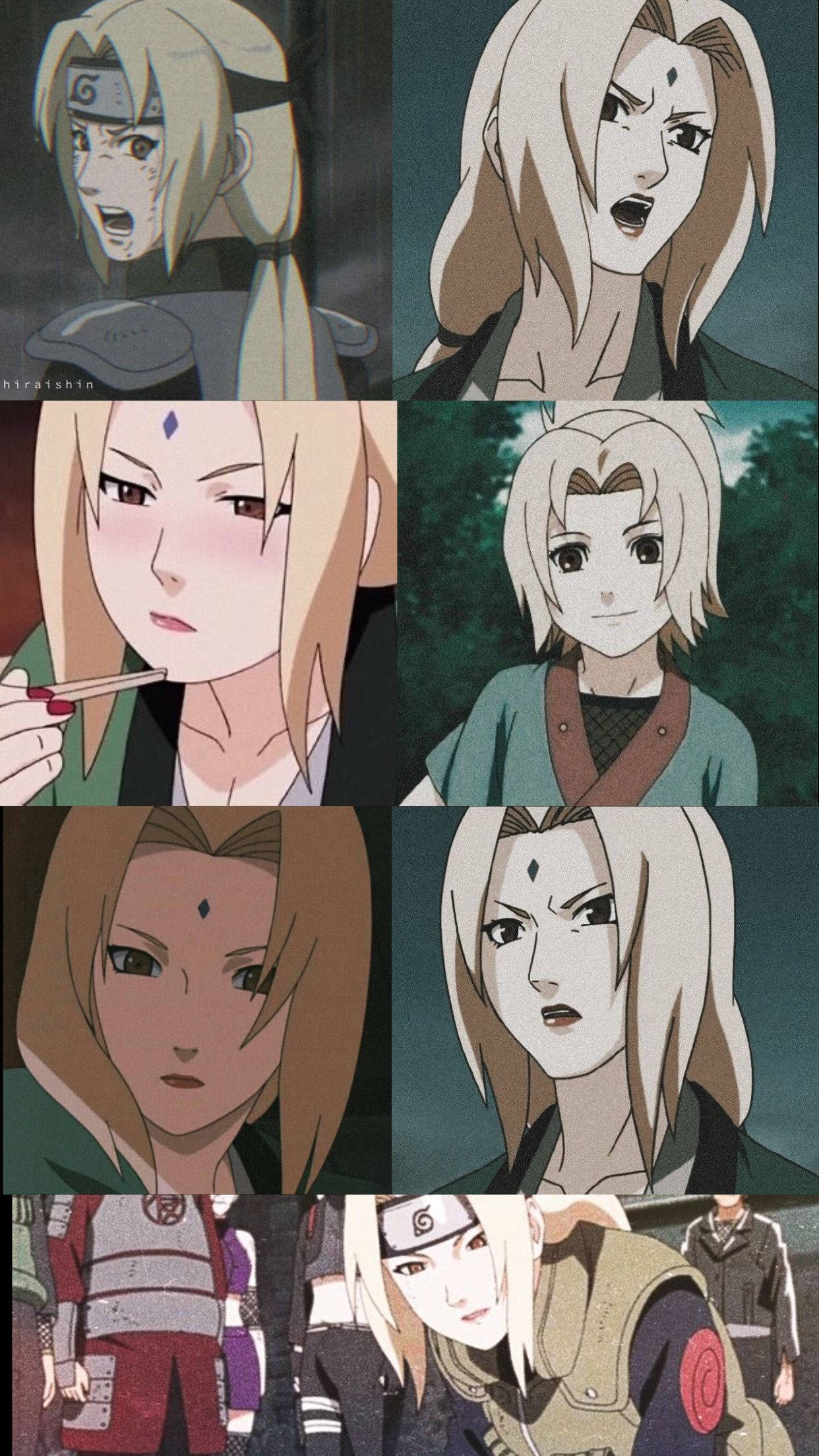 Colaj Tsunade Fundal