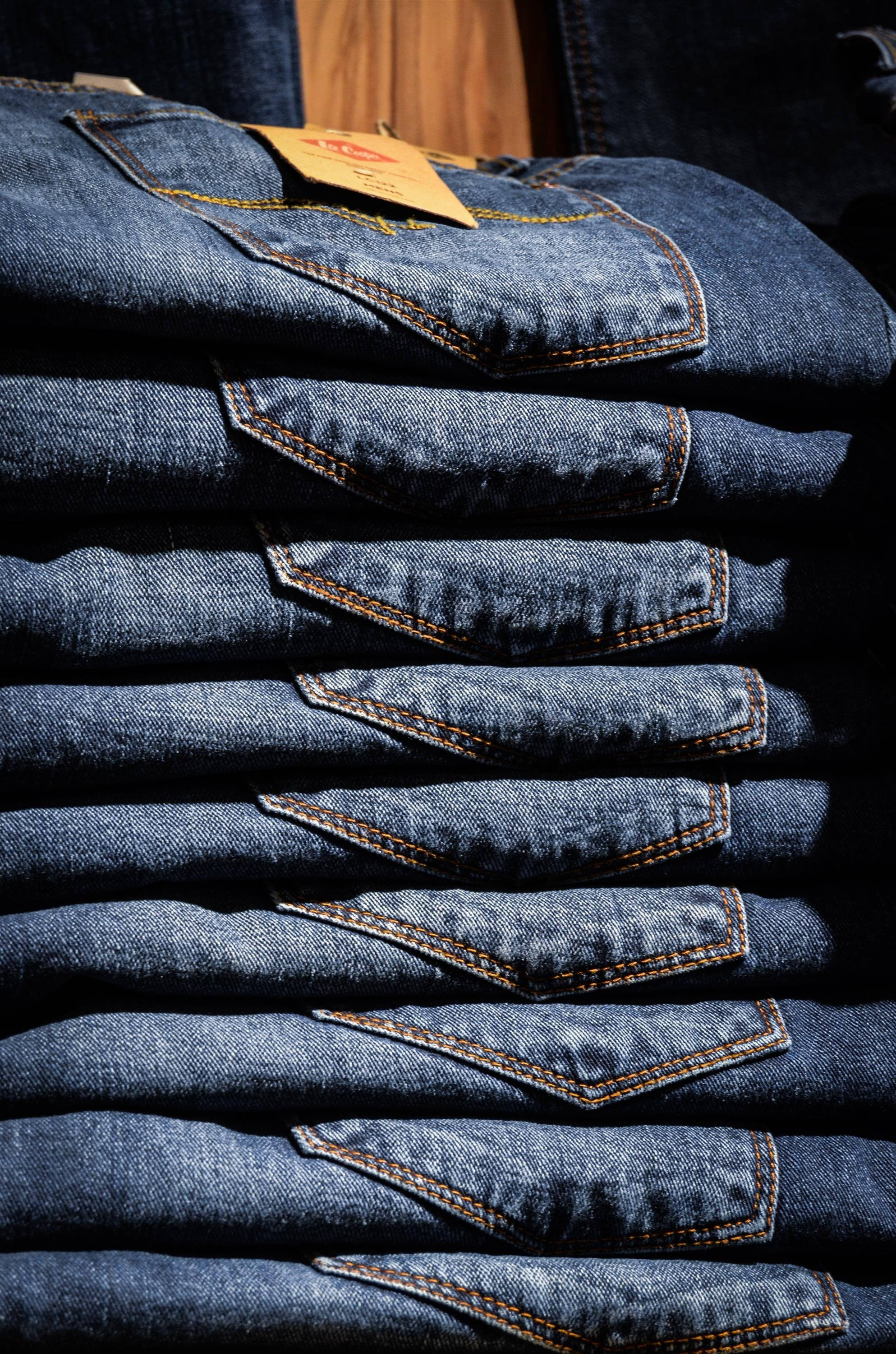 Colecția Perfectă de Blugi Denim Fundal