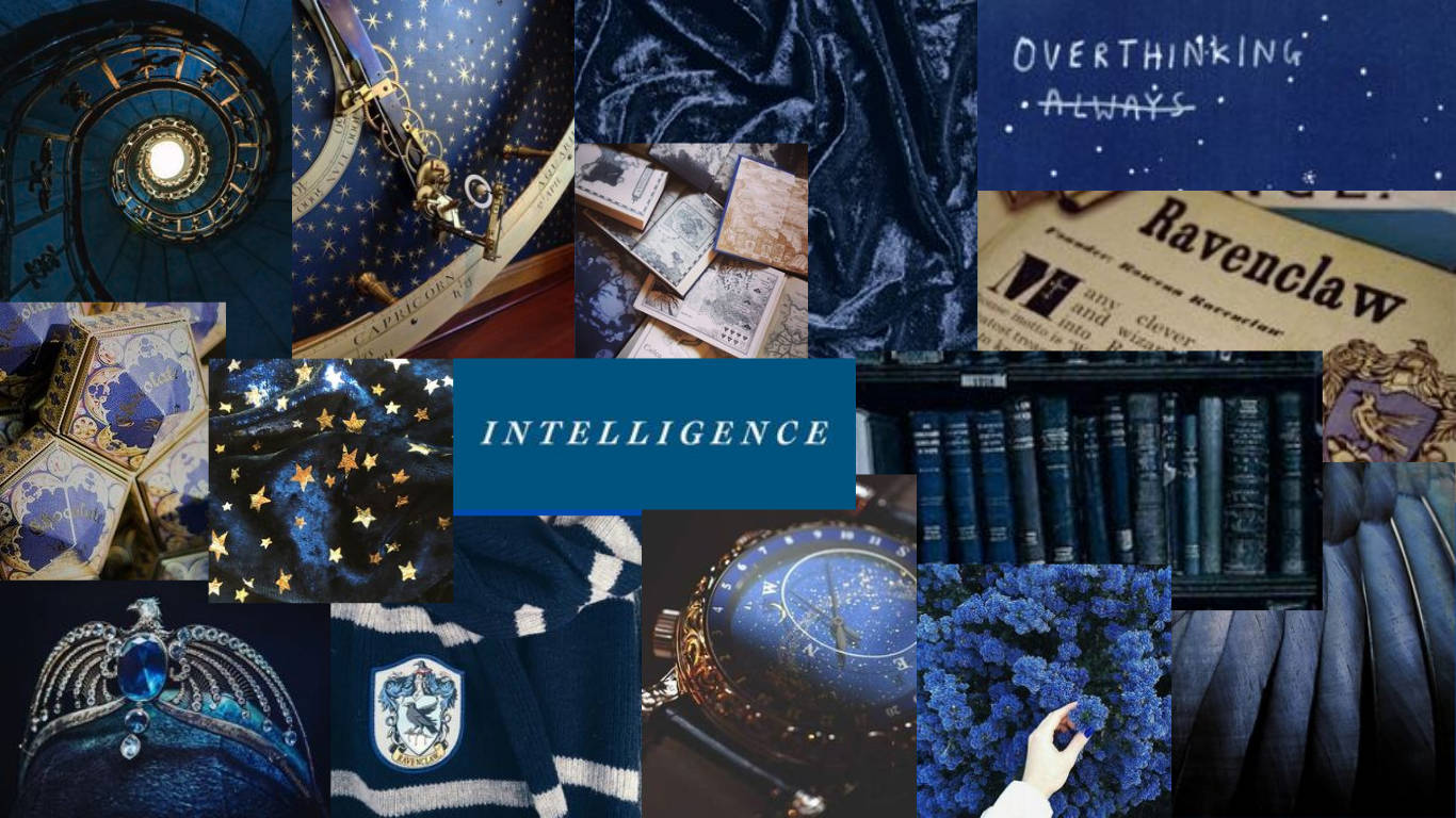 Colecție estetică Ravenclaw Harry Potter Fundal
