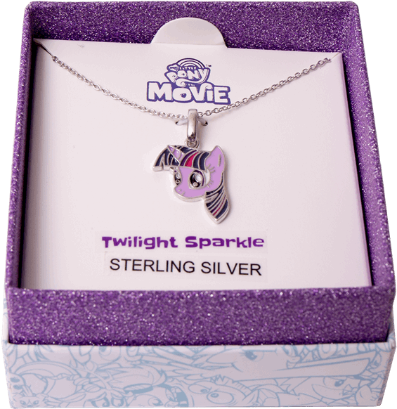 Colier Twilight Sparkle din argint sterling Fundal