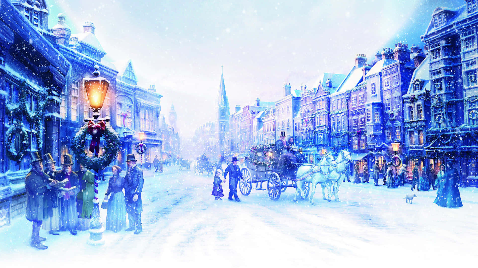 Colindul de Crăciun al lui Charles Dickens Fundal
