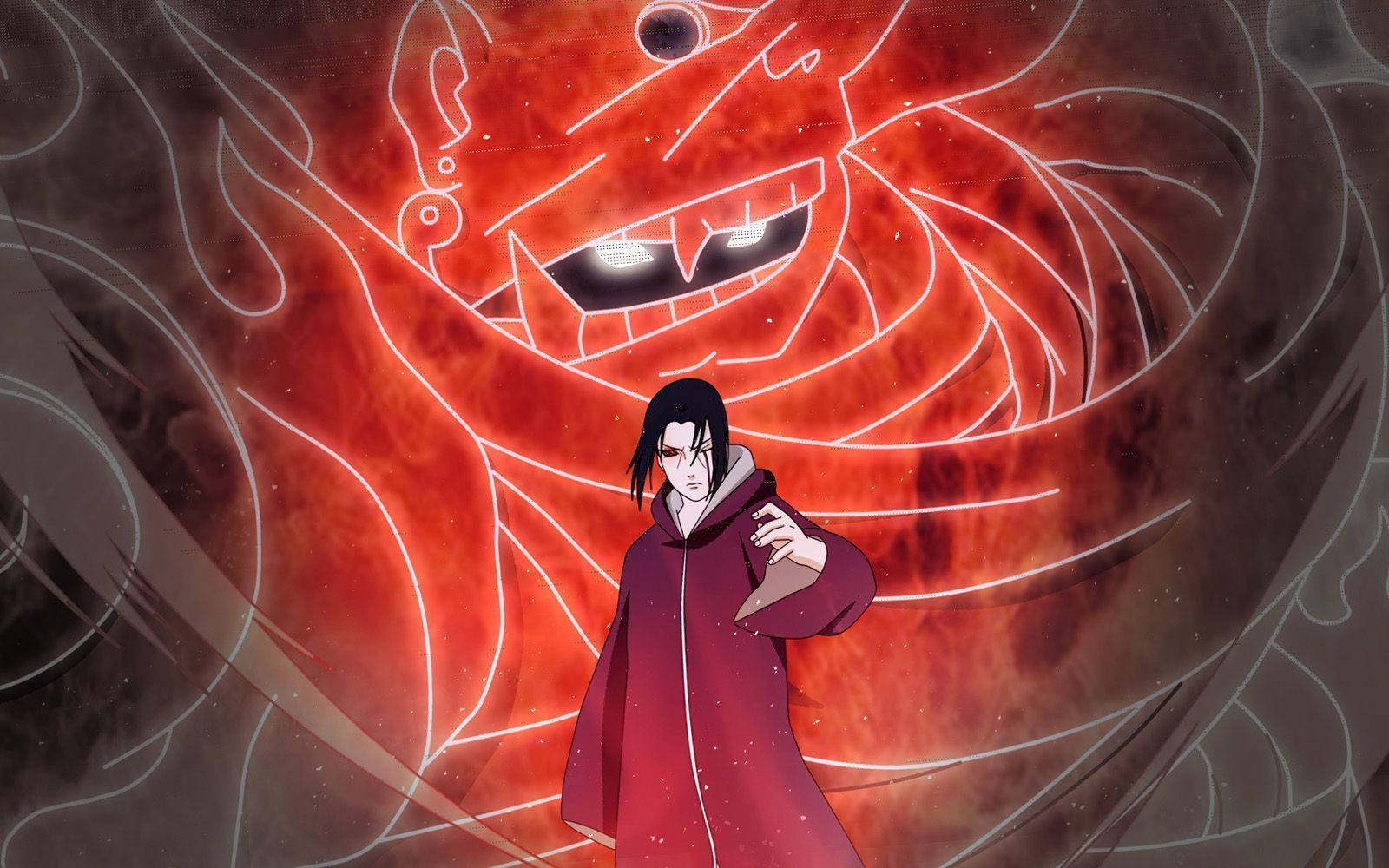 Concentrare Intensă - Uchiha Itachi Fundal