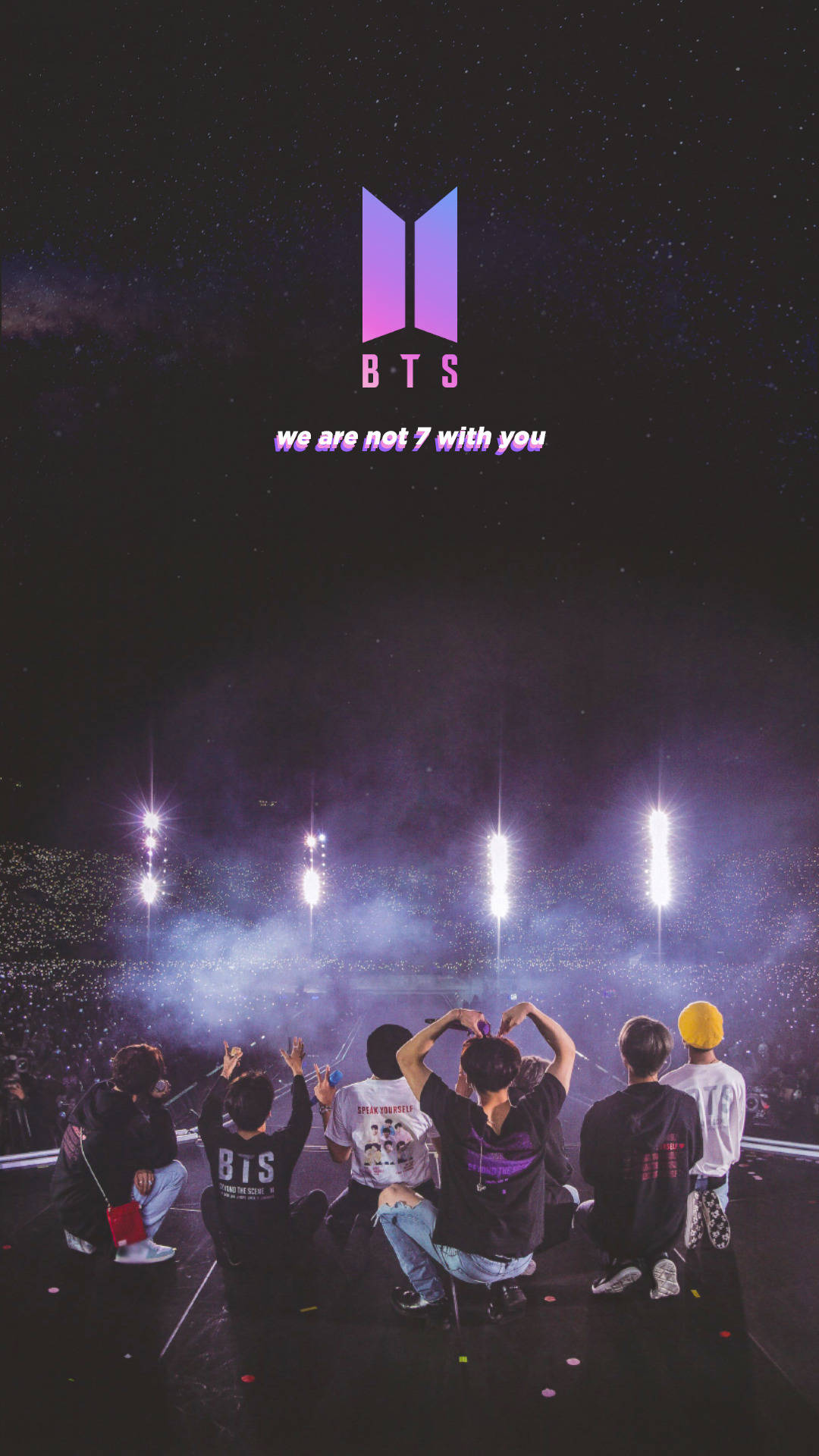 Concert BTS We Are Not Seven Without You Fundal