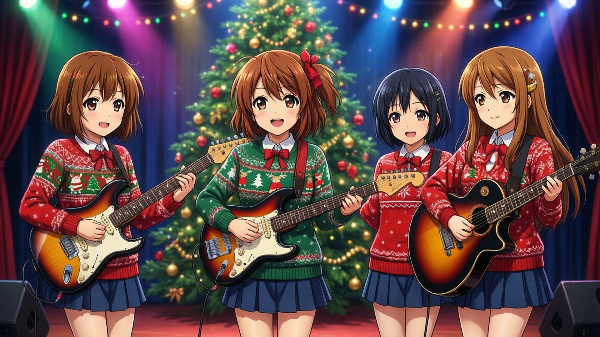 Concert de Crăciun K-On! Fundal