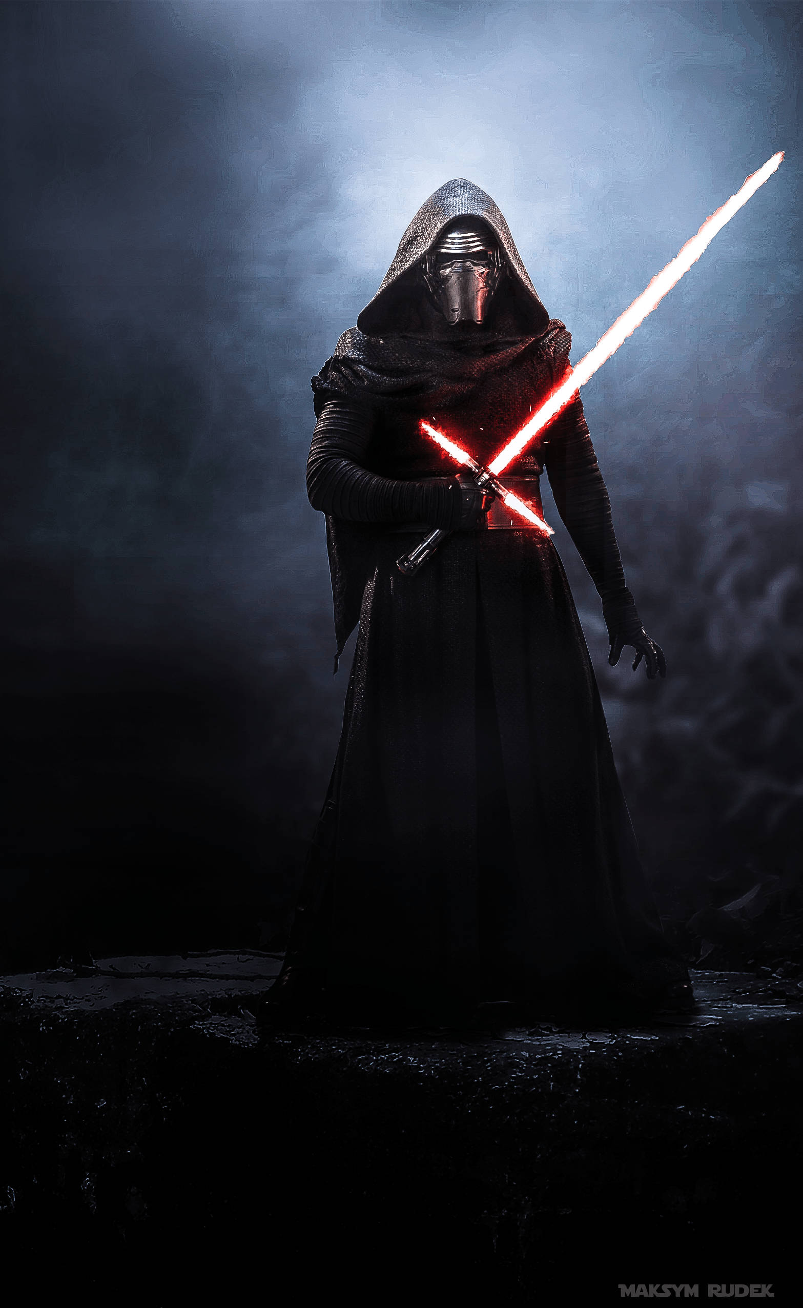 Conducătorul Suprem Kylo Ren Fundal