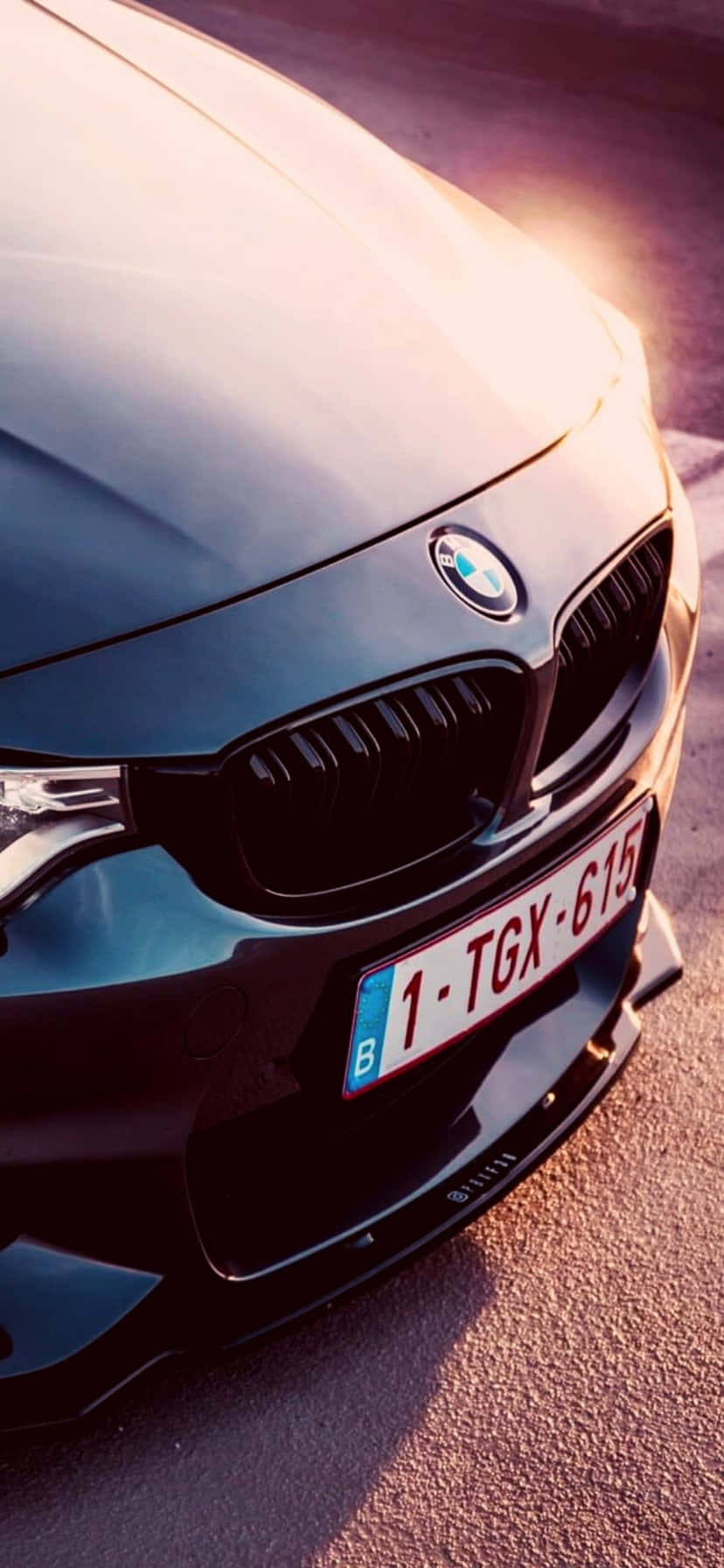 Conduită Elegantă și Stilată cu un Pixel 3 Bmw Fundal