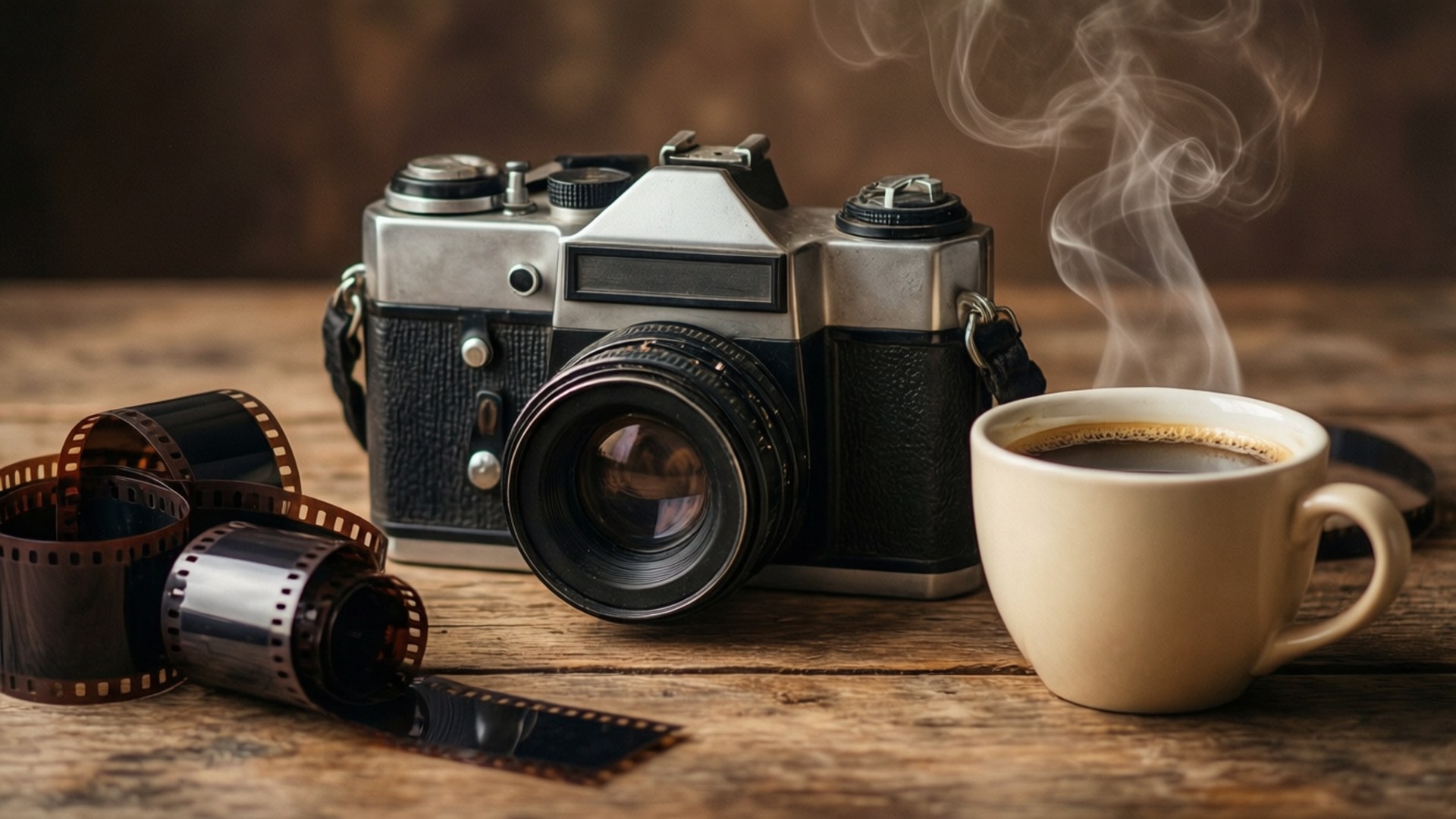 Configurare Cameră Vintage Fundal