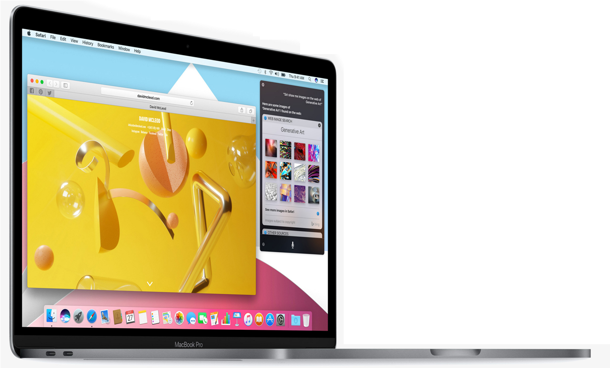 Configurație Dual Display MacBook Pro Fundal