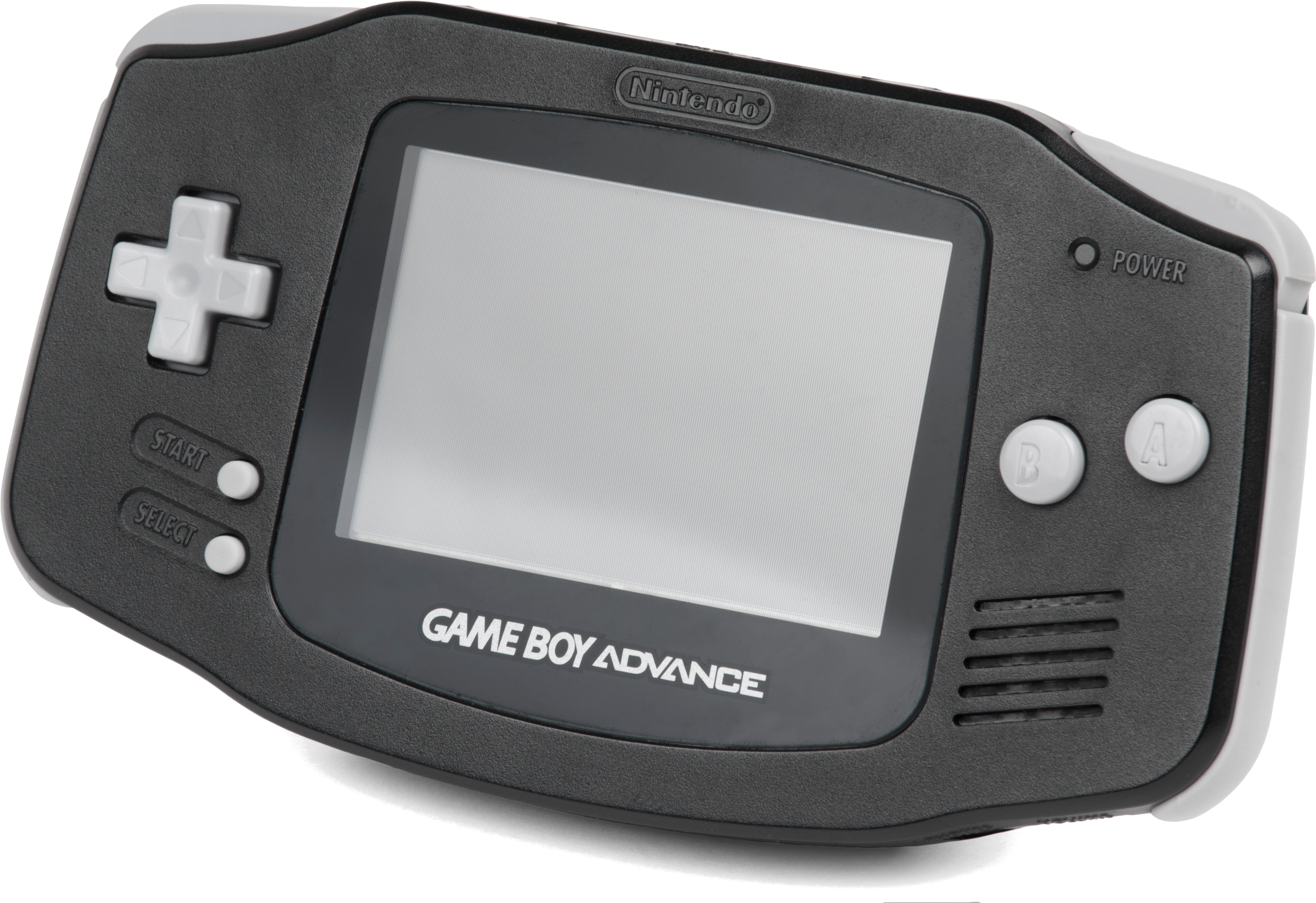 Consola portabilă Game Boy Advance de culoare neagră Fundal