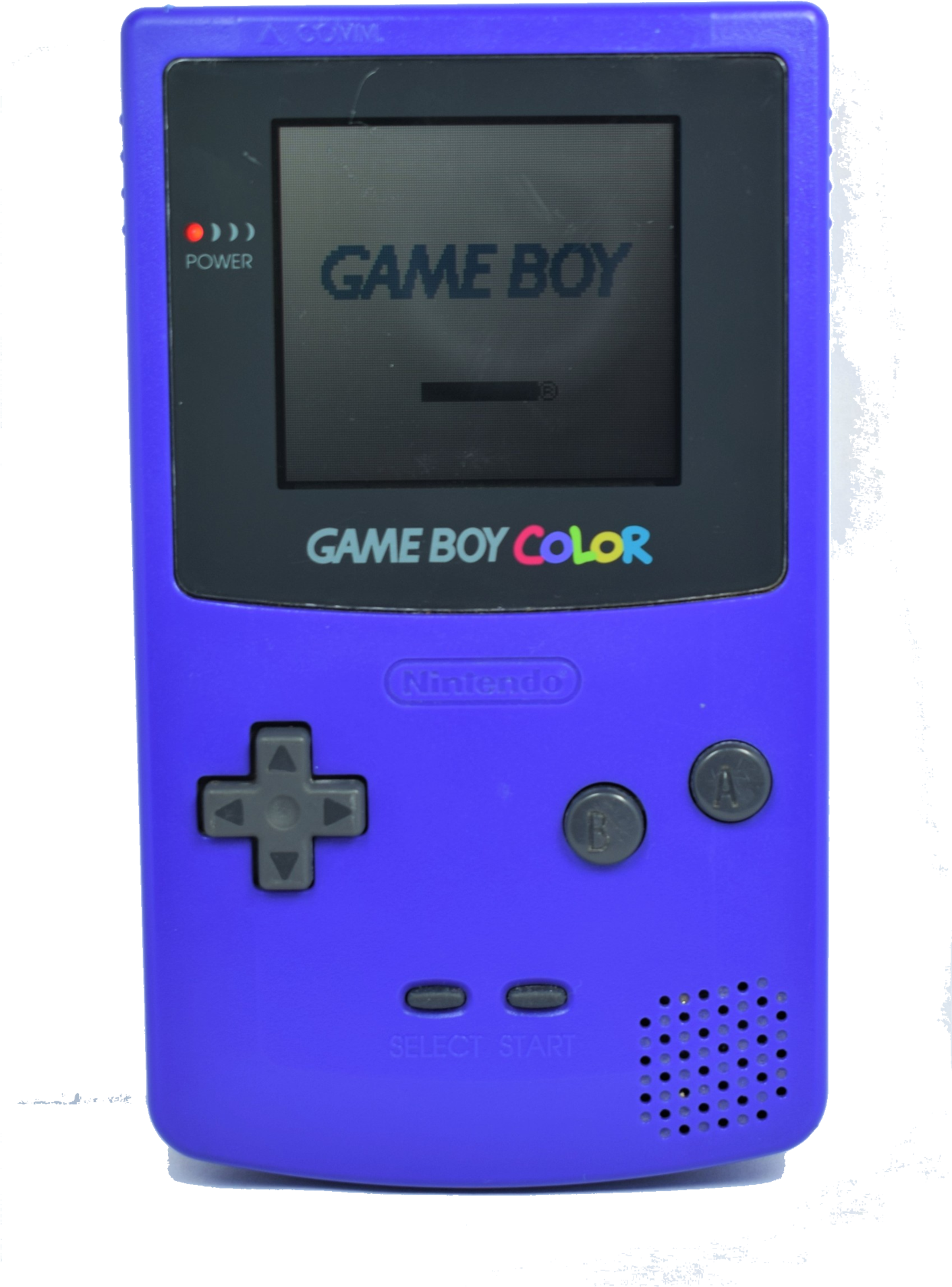 Consolă portabilă Game Boy Color violet Fundal