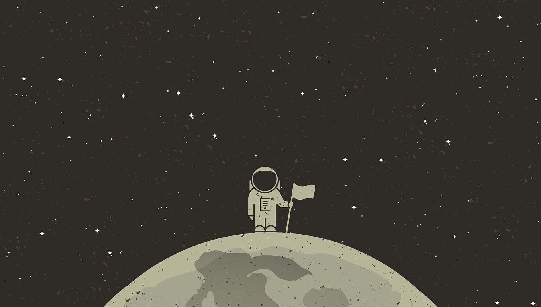 Contemplă imensitatea spațiului cosmic Fundal