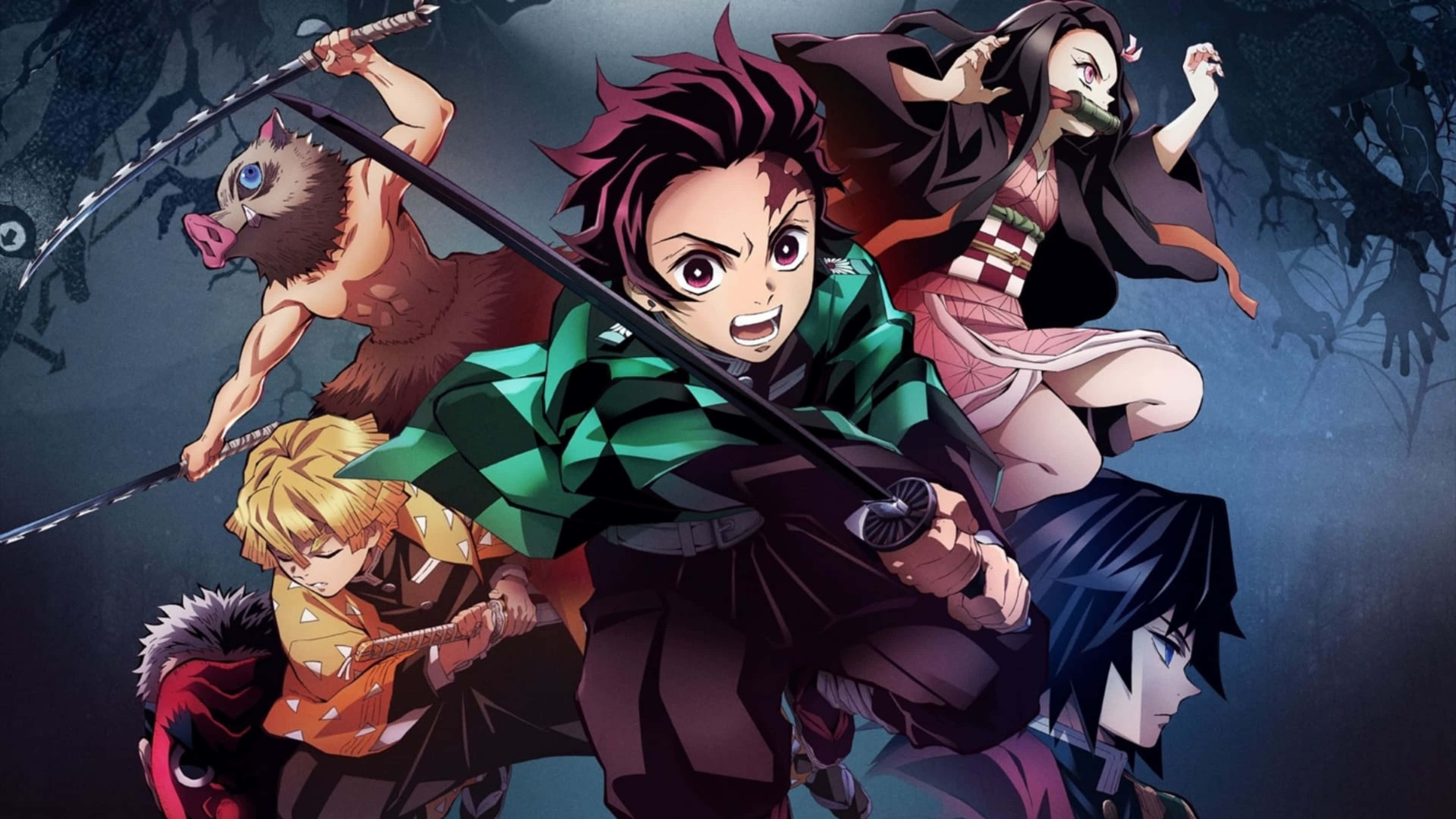 Continuă aventura alături de Tanjiro Kamado din Demon Slayer. Fundal