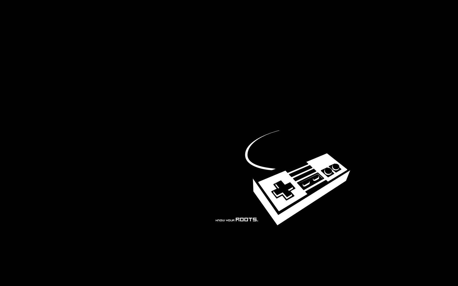 Controller de joc vechi minimalist Fundal
