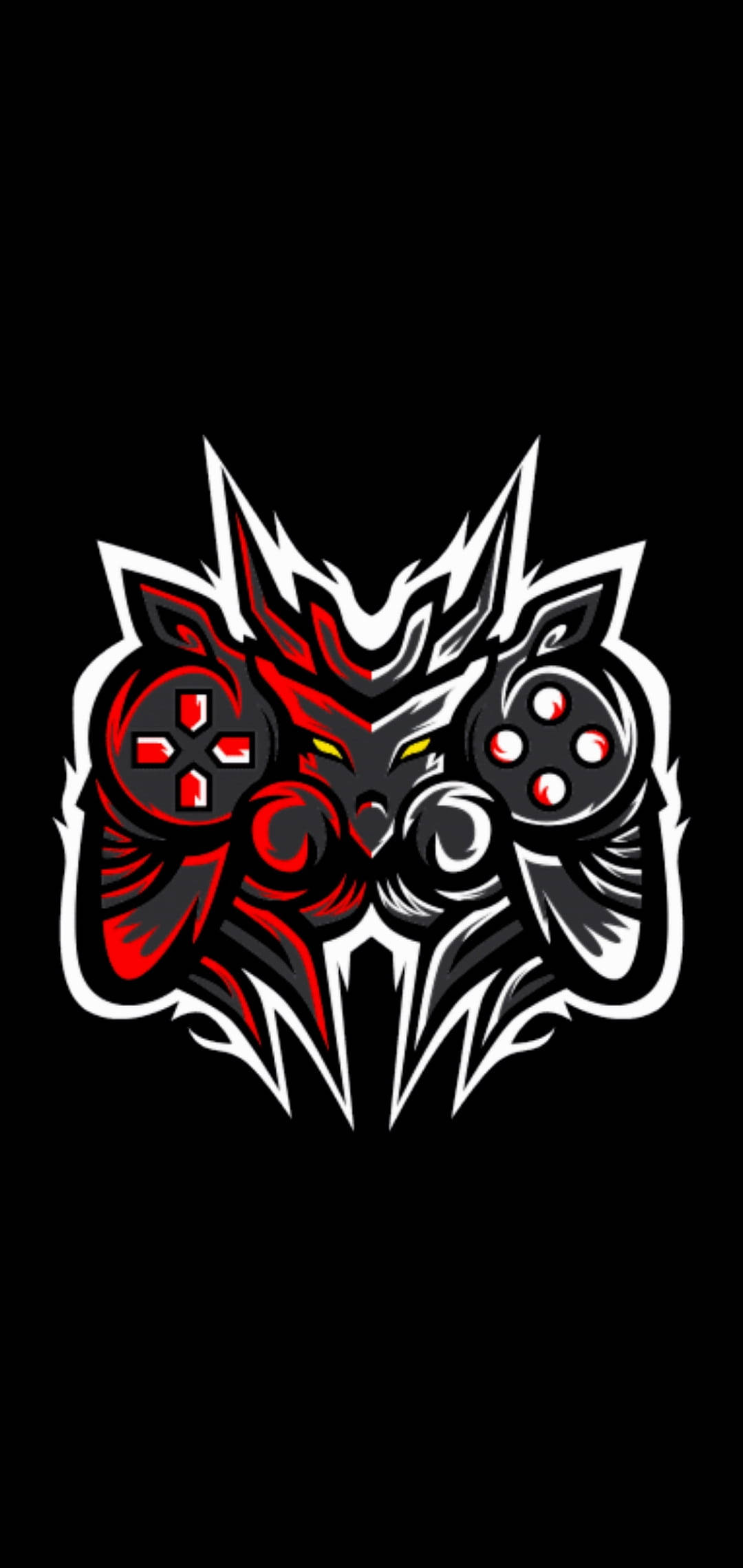Controller Gaming Abstract Logo Gaming HD Fundal