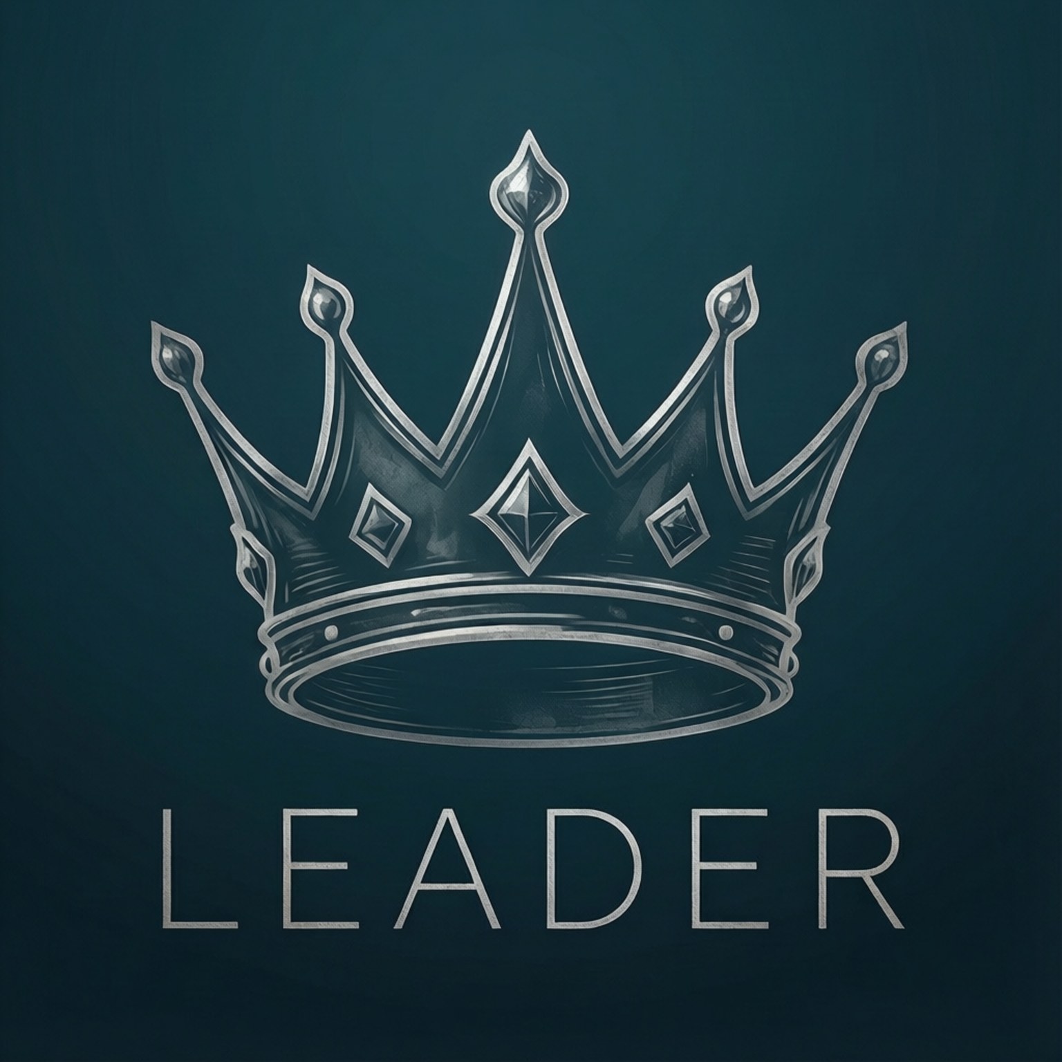 Contur Coroană Lider Fundal