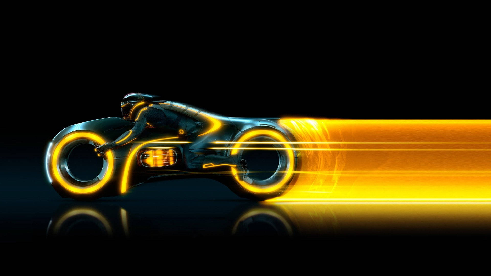 Cool Tron Legacy Motocicletă Fundal